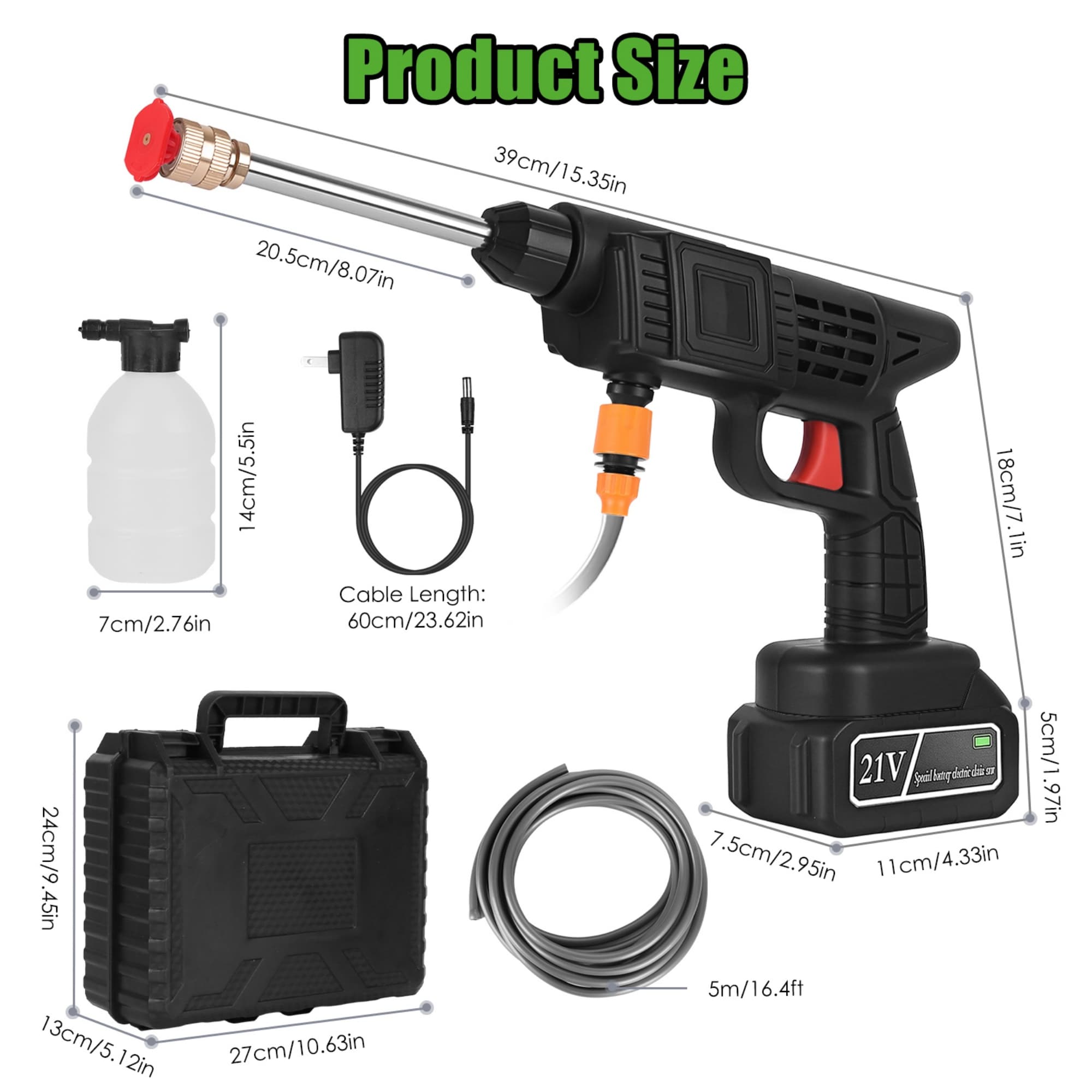 Angel Sar L2MJA408PW04 Gas-Pressurewashers - View #3