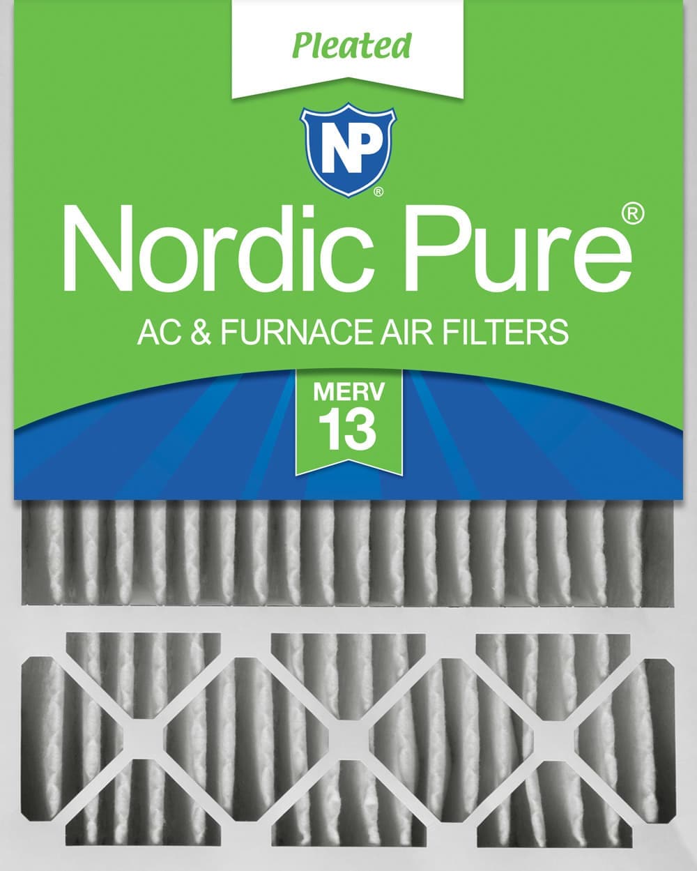 Nordic Pure 20x25x5 (4 3/8) Lennox X6673 X6675 Replacement MERV 13 Air Filter 1 Pack
