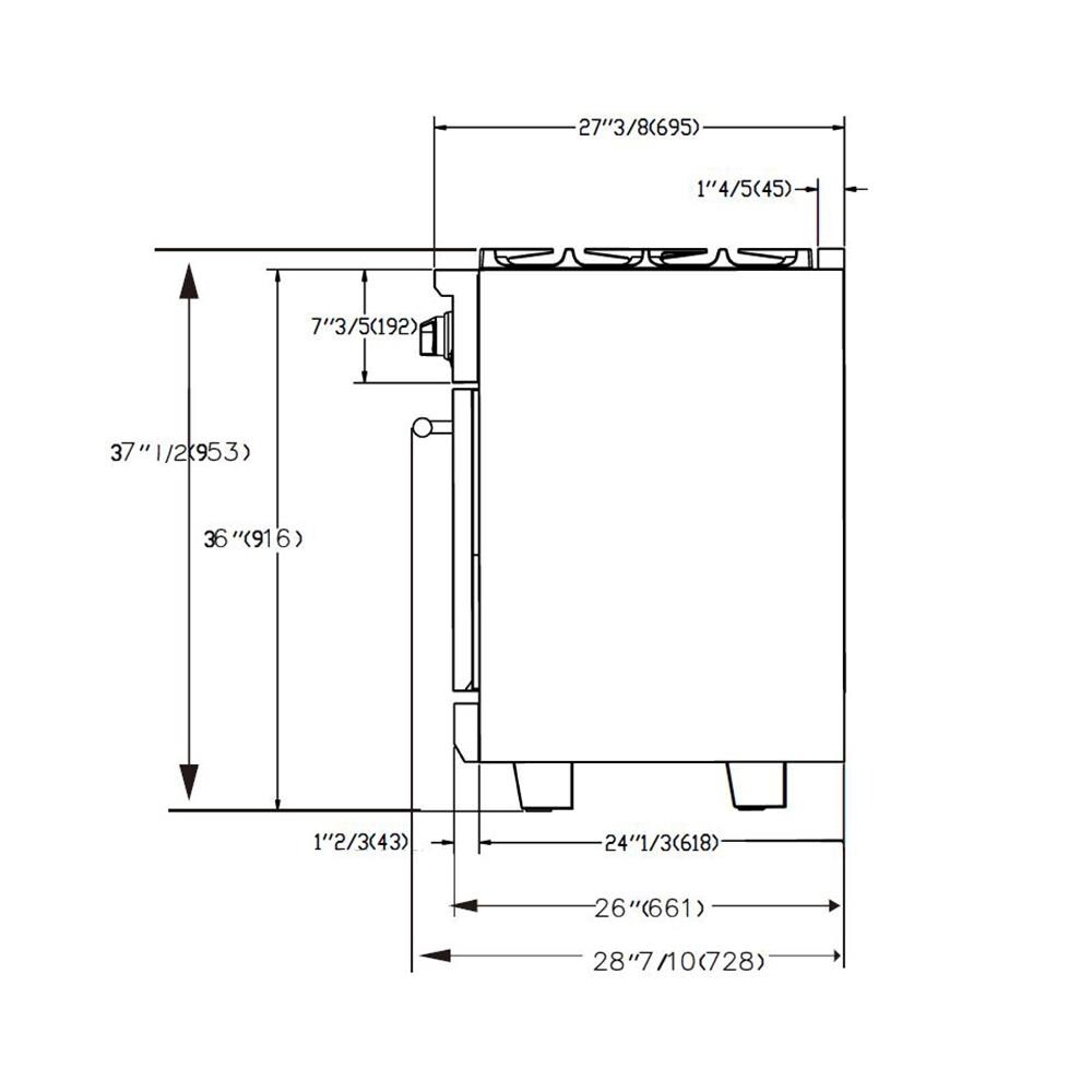 FORNO FFSGS6260-30 Freestanding-Gas-Ranges - View #19
