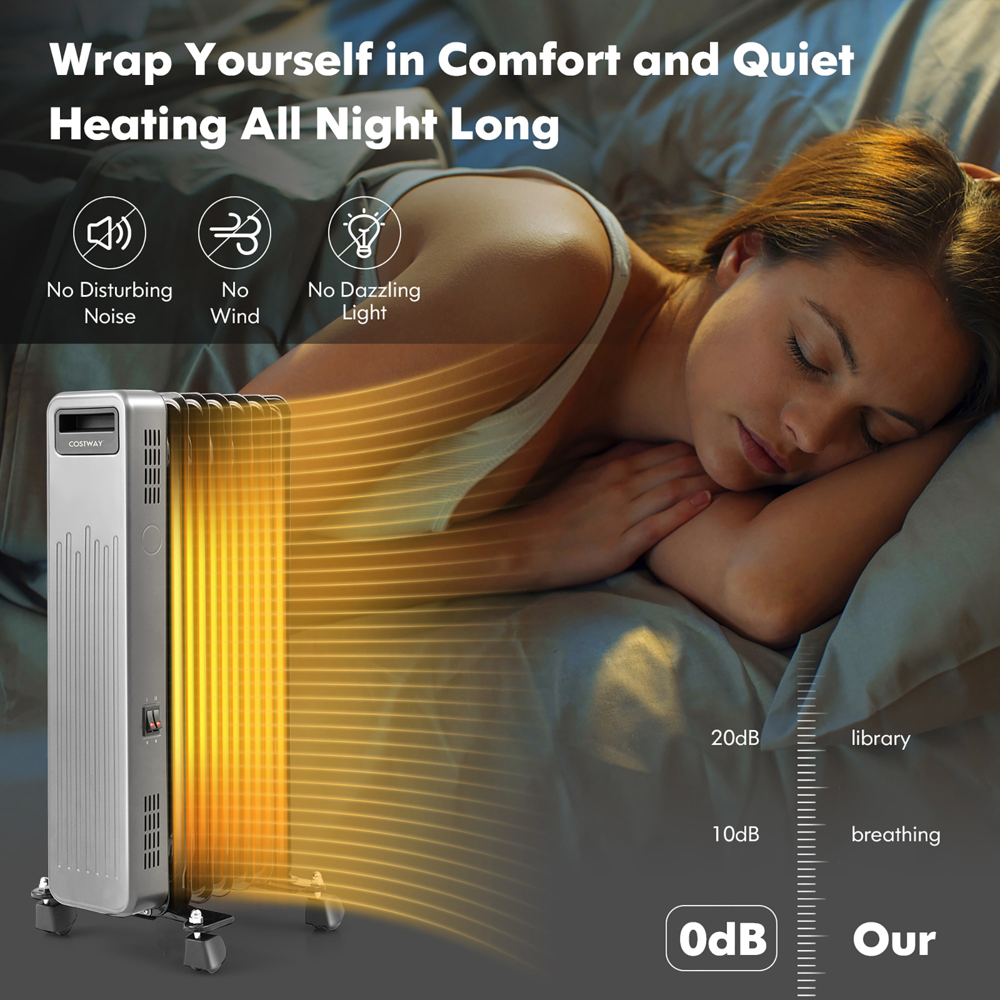 Goplus EP25438US-BK Portable-Electric-Heat - View #5