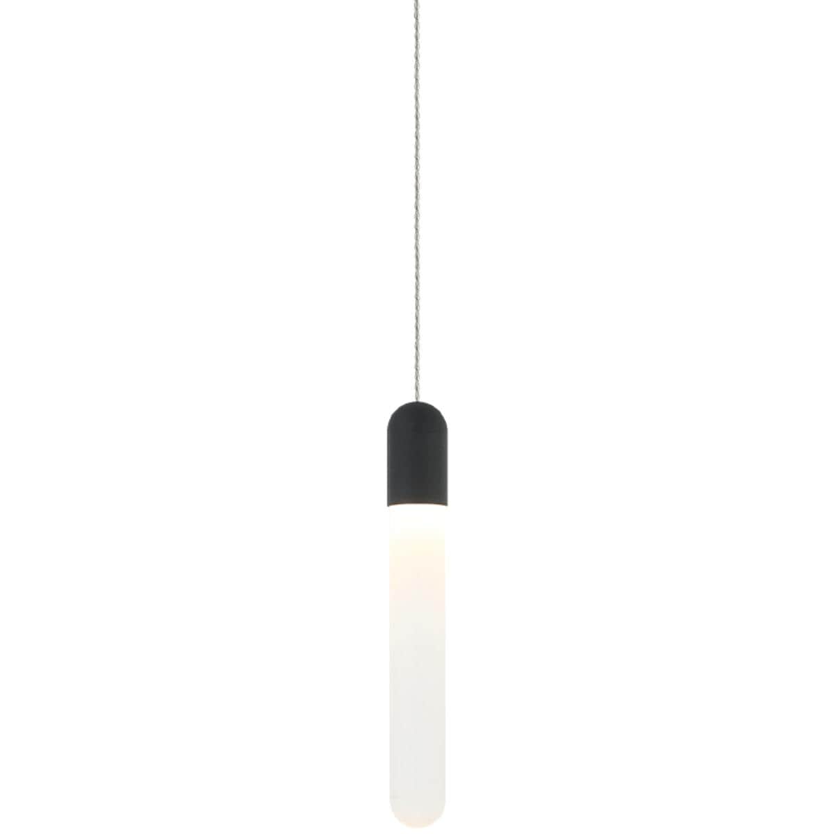 Matteo 2444306 Lighting C65801MB Aydin LED 18.7 inch Matte Black Pendant Ceiling Light