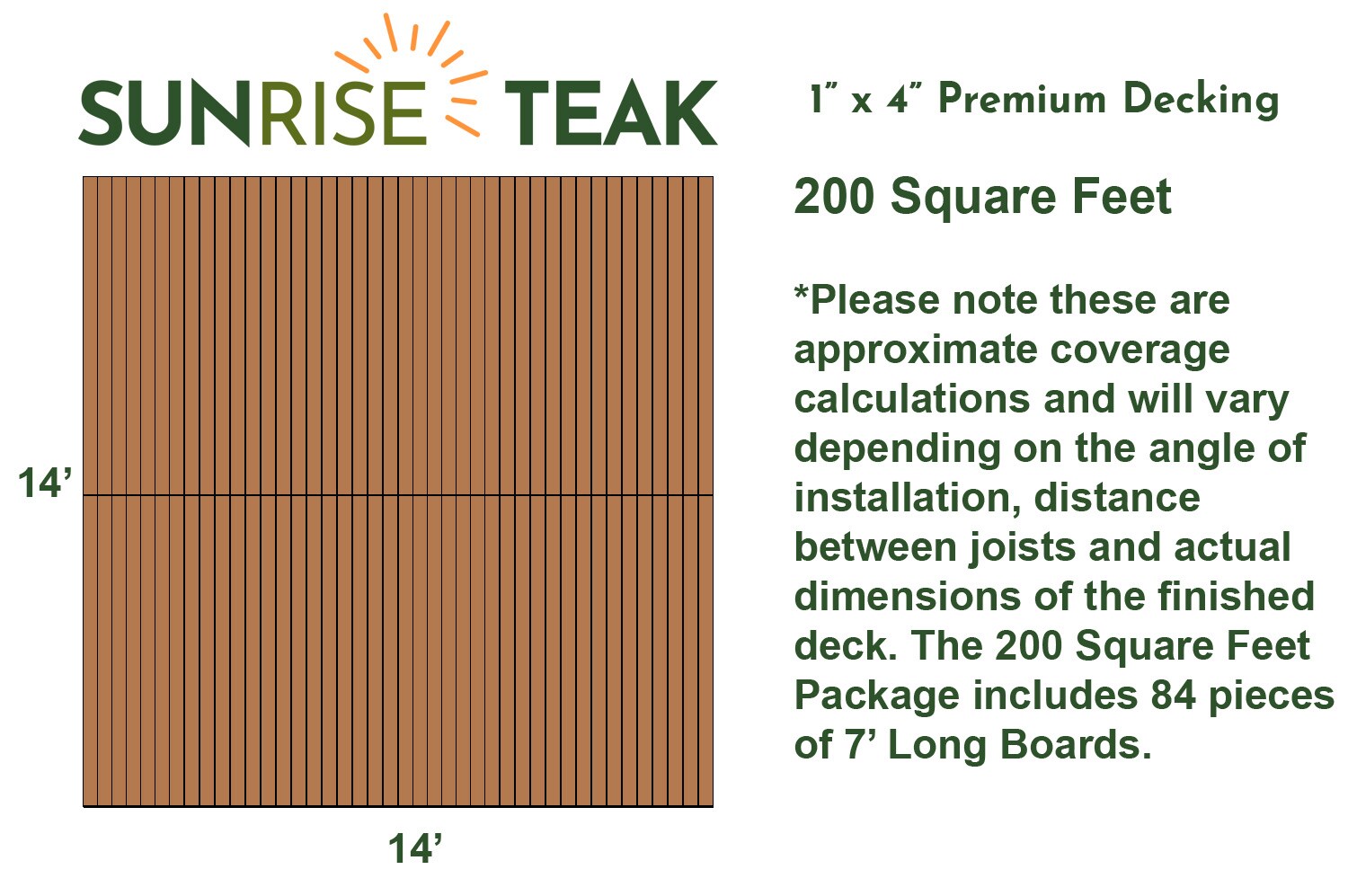 SUNRISE TEAK TK-DCK-PRM-R3-4/200 Appearance-Boards - View #9