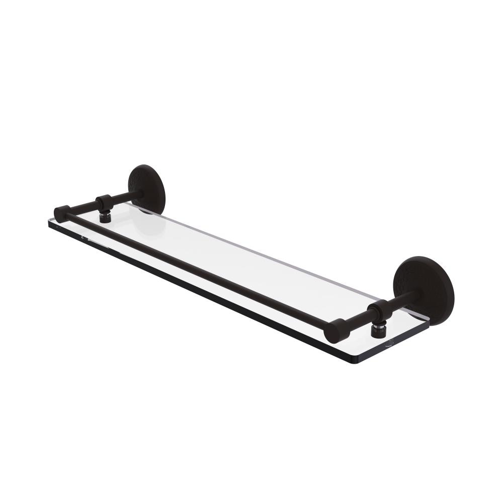 Allied Brass MC-1/22-GAL-ORB Monte Carlo Oil-rubbed Bronze Wall mount Bathroom Shelf ( 22-in x 3-in x 5-in )