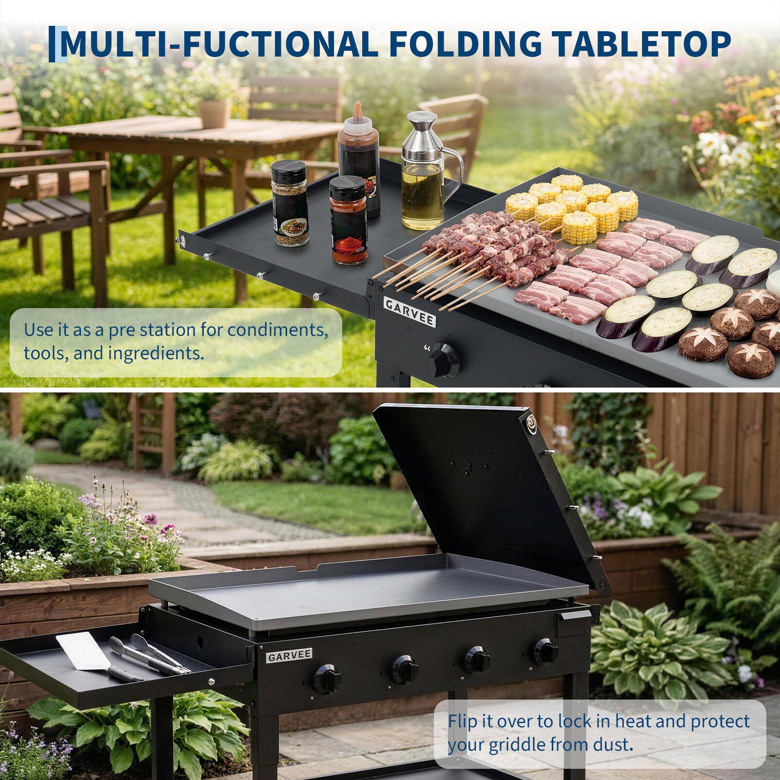 Garvee 2Y8-D4T7AI3OU Gas-Grill - View #7