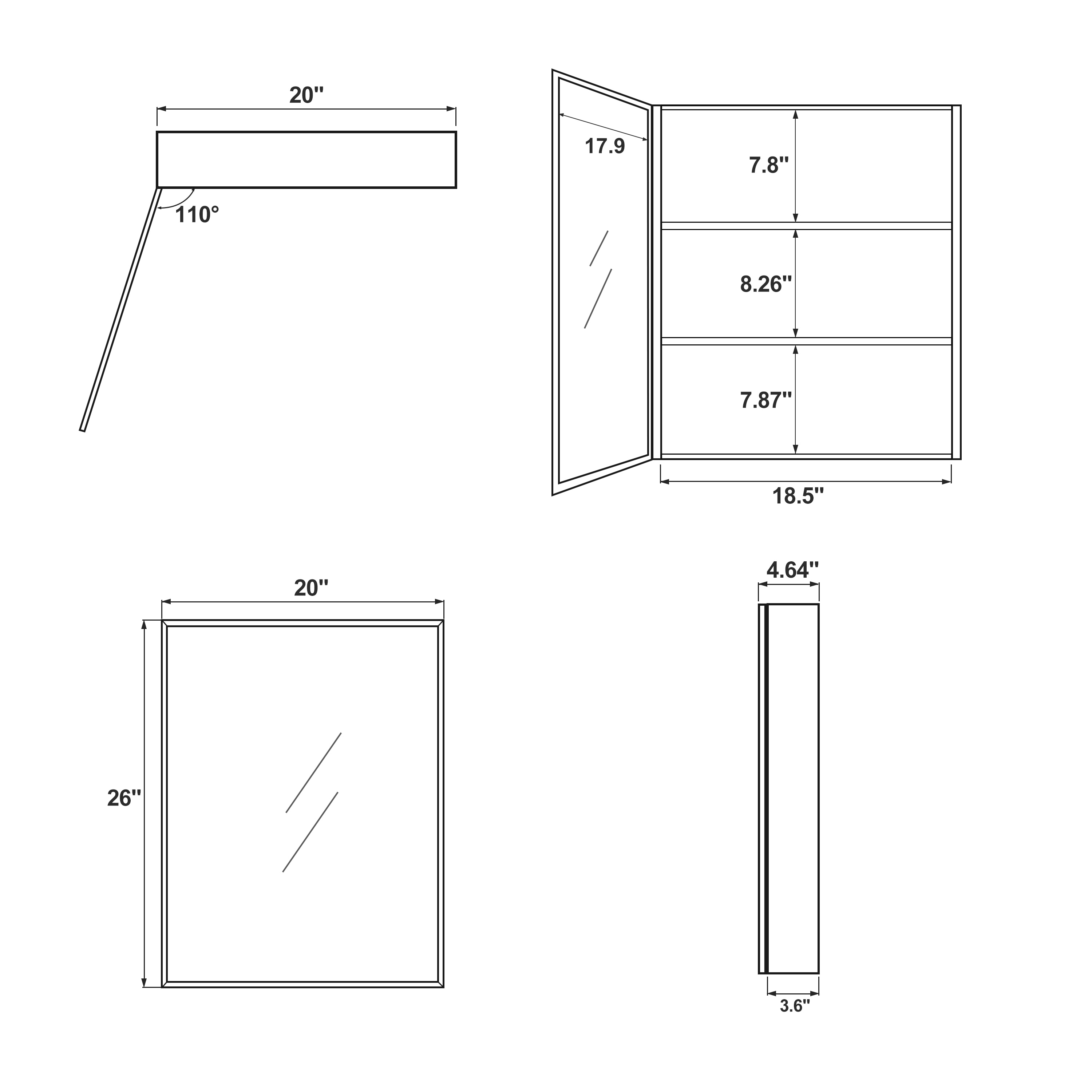 Siavonce XH64120 Decor-Mirrors - View #5