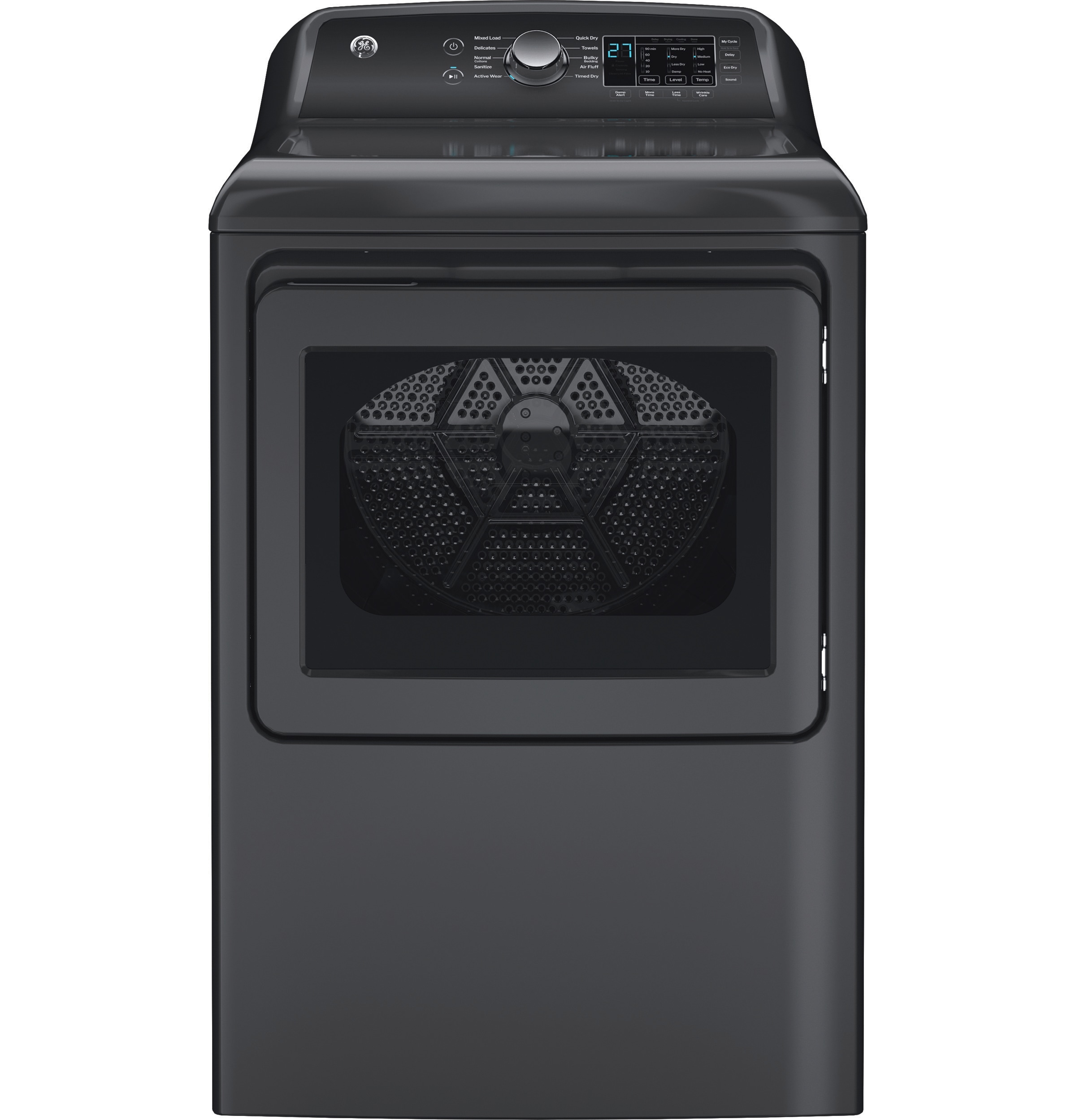 GE GTD58GBPVDG 7.4-cu ft Vented Gas Dryer ( Diamond Gray )