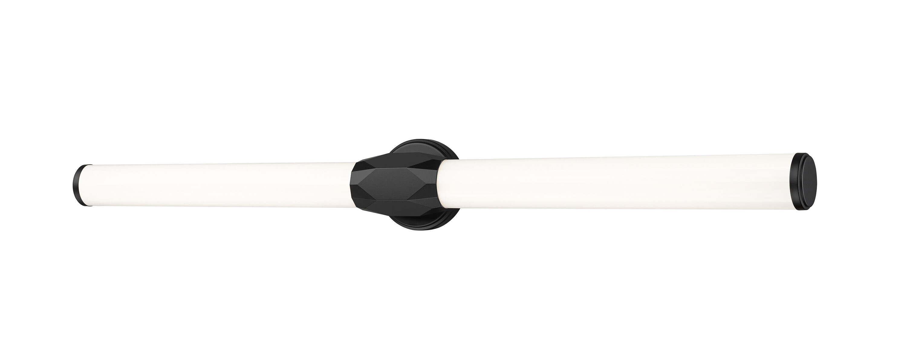 Z-Lite 1010-40W-MB-LED Cooper 40-in 1 -Light Matte Black Integrated LED Modern/contemporary Vanity light