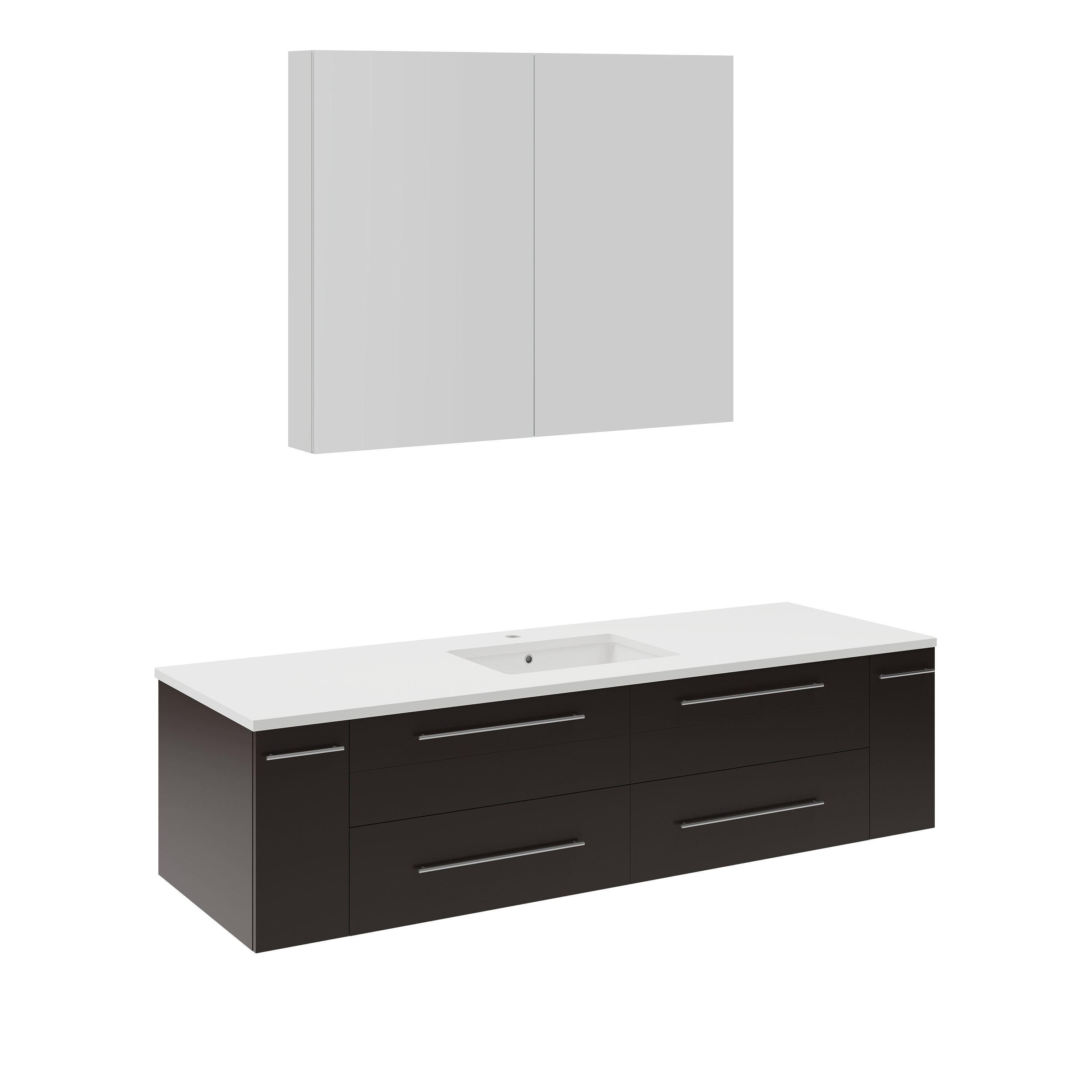 Fresca FVN6160ES-UNS Bath-Vanity-Combo - View #2
