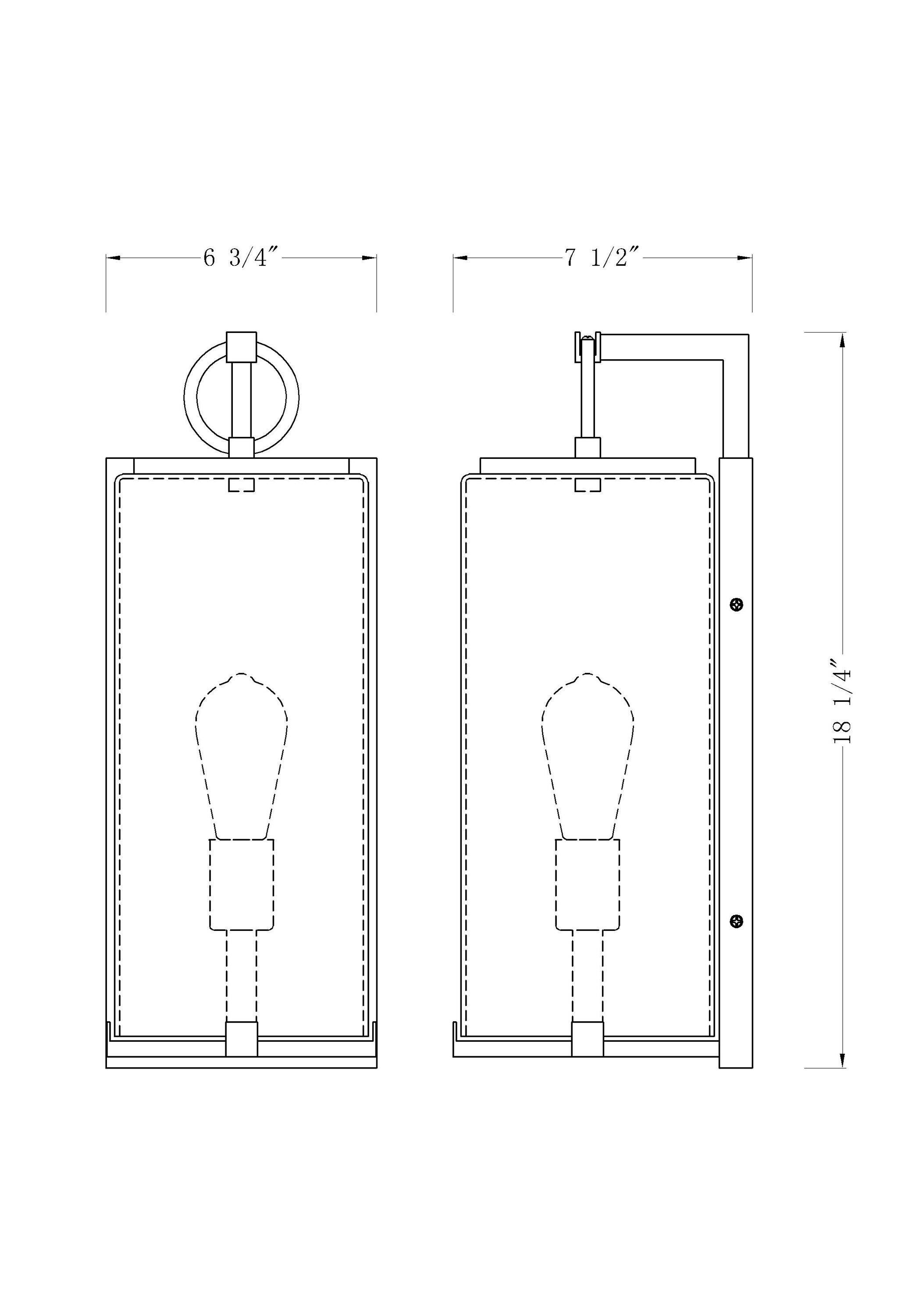 Z-Lite 593M-BK Outdoor-Wall-Lighting - View #8