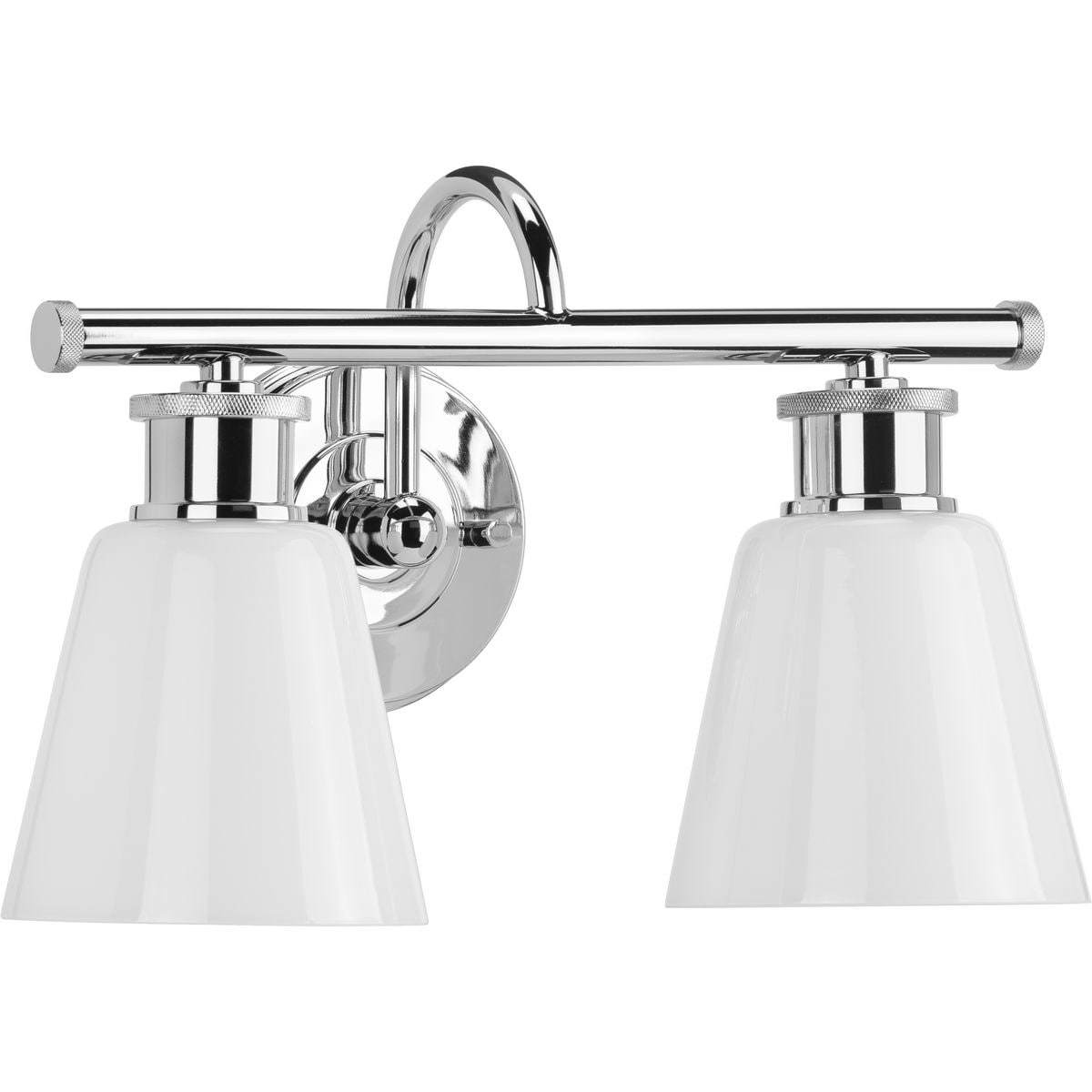 Progress Lighting P300315-015 Ashford 14.5-in 2 -Light Polished Chrome Coastal Vanity light
