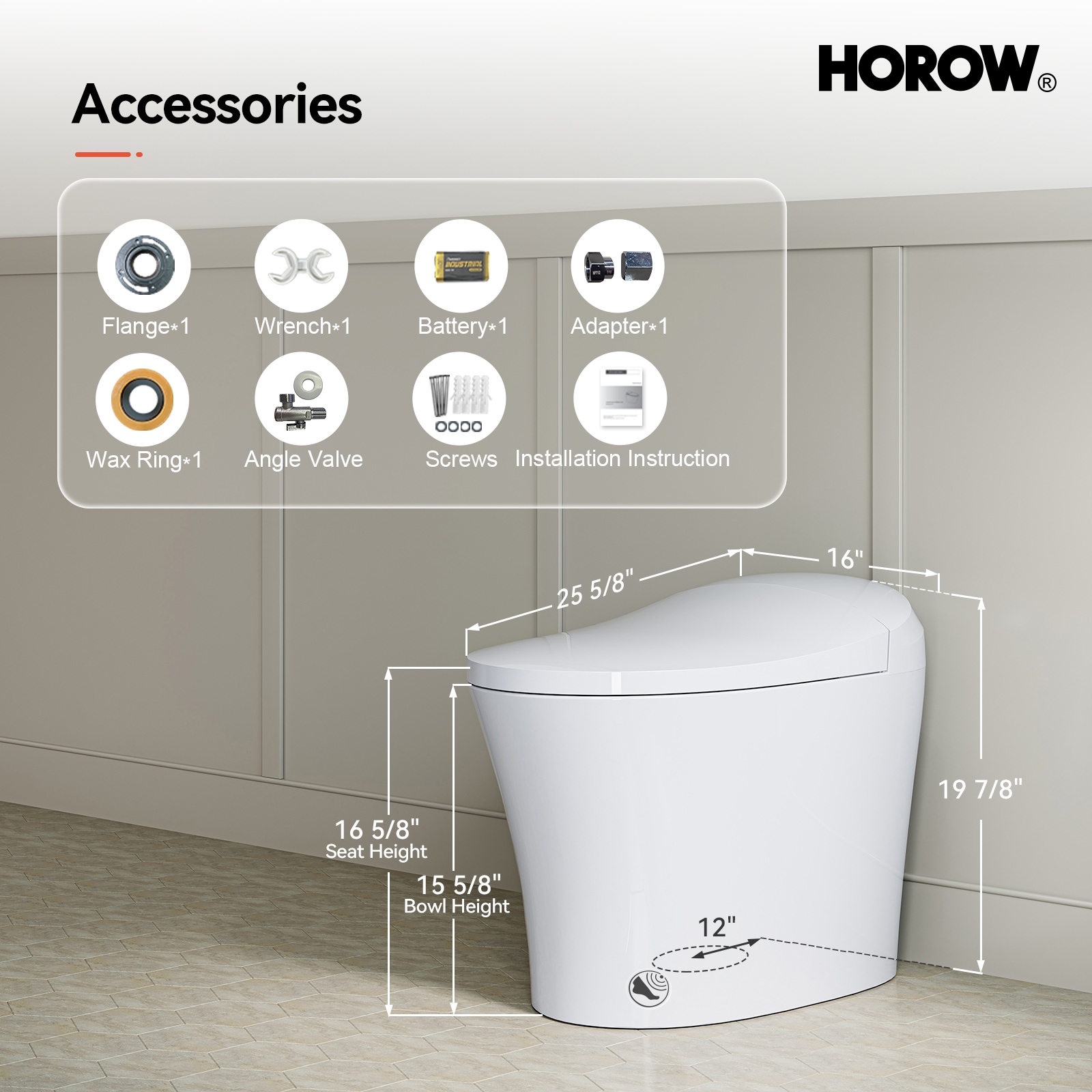 HOROW HR-0010 toilets - View #5