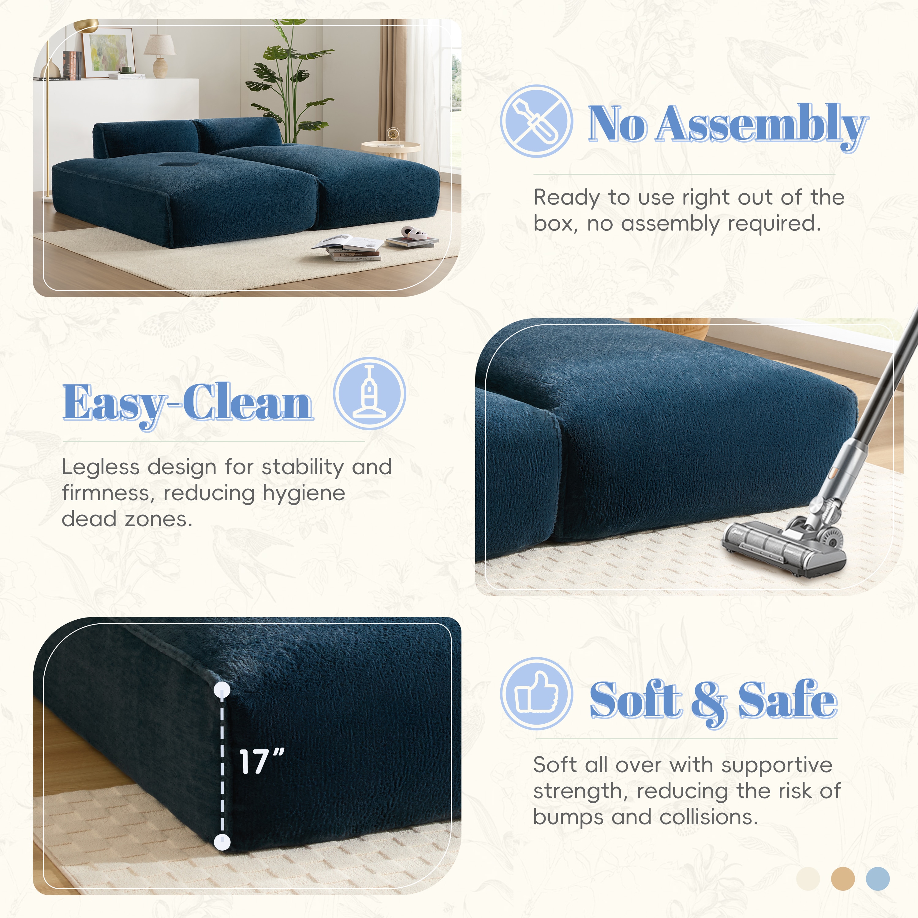 ModernLuxe N723S9701C Sofas-Loveseats - View #5
