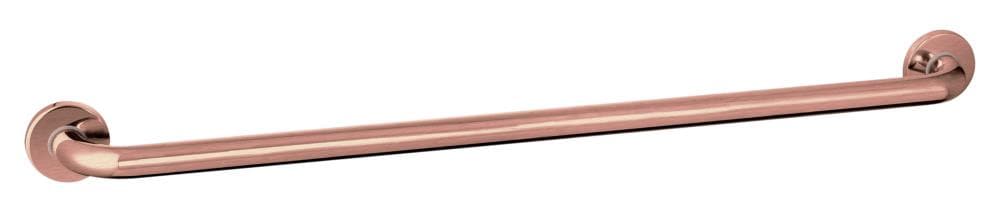 evekare Standard grab bar 36-in Brushed Rose Gold Wall Mount ADA Compliant Grab Bar (550-lb Weight Capacity)