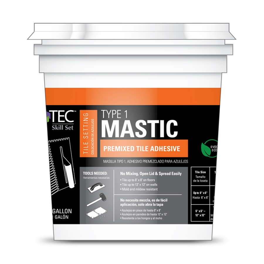 Mapei Type 1 Professional Tile Adhesive Mastic Adhesive (1 Gallon)