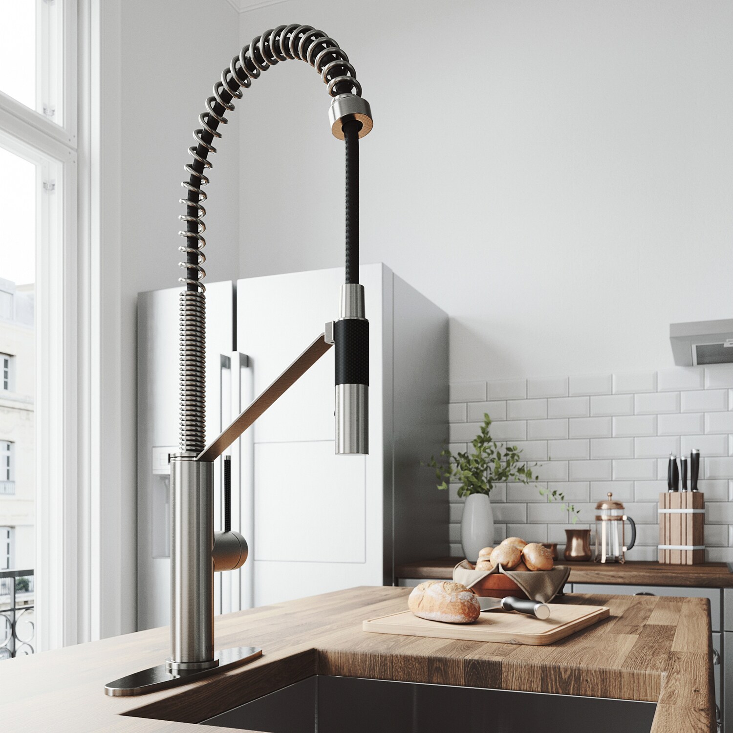 VIGO VG02027STK1 Kitchen-Faucets - View #4