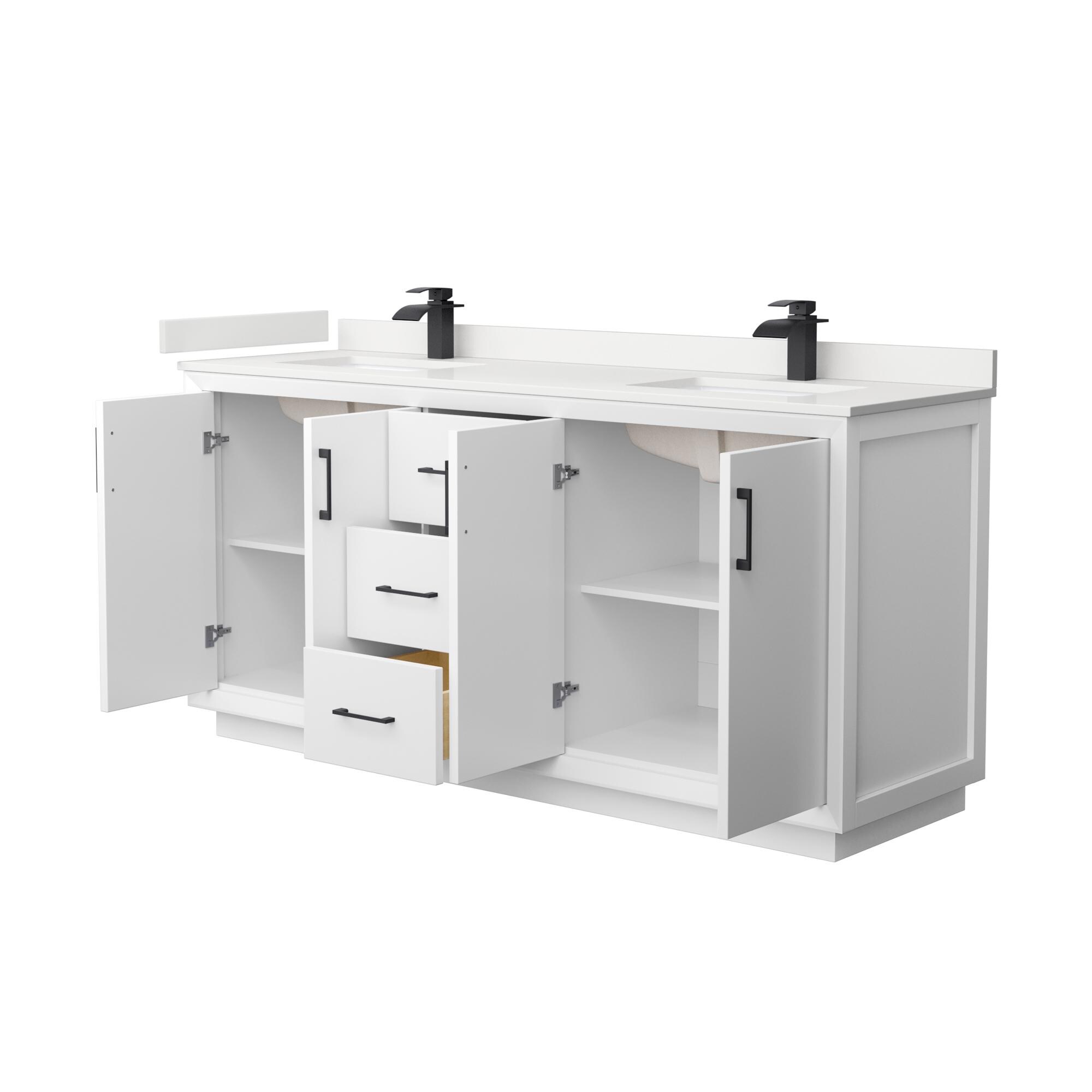 Wyndham Collection WCF414172DWBWQUNSMXX Bath-Vanity-Combo - View #2