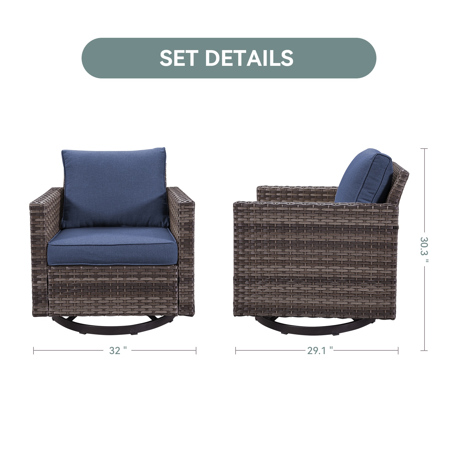 Rilyson FS069-1X2 Patio-Chairs - View #10