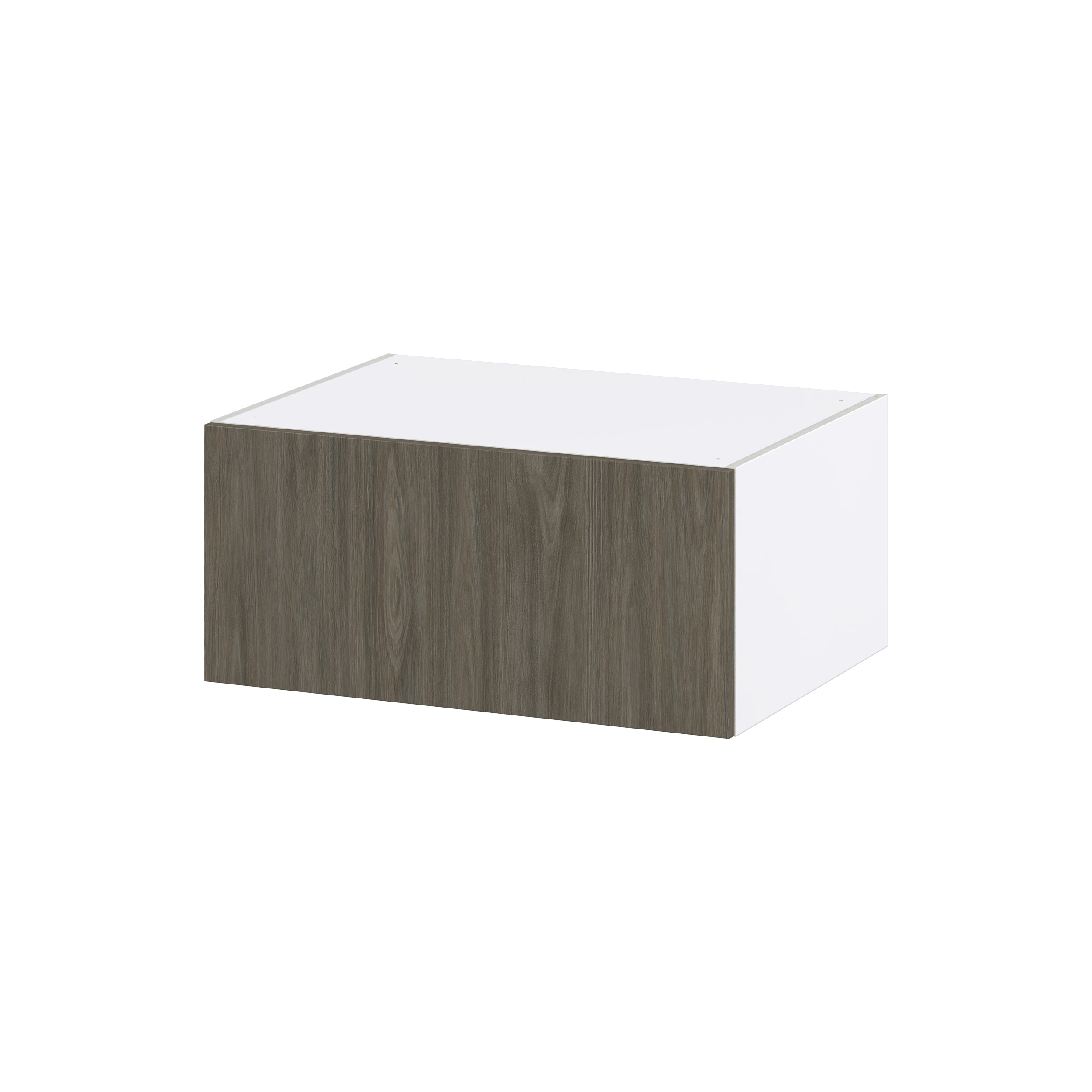 Hugo&Borg Savane 27-in W x 10-in H x 24-in D Textmel Wall Fully Assembled Cabinet (Flat Panel Slab Door Style)