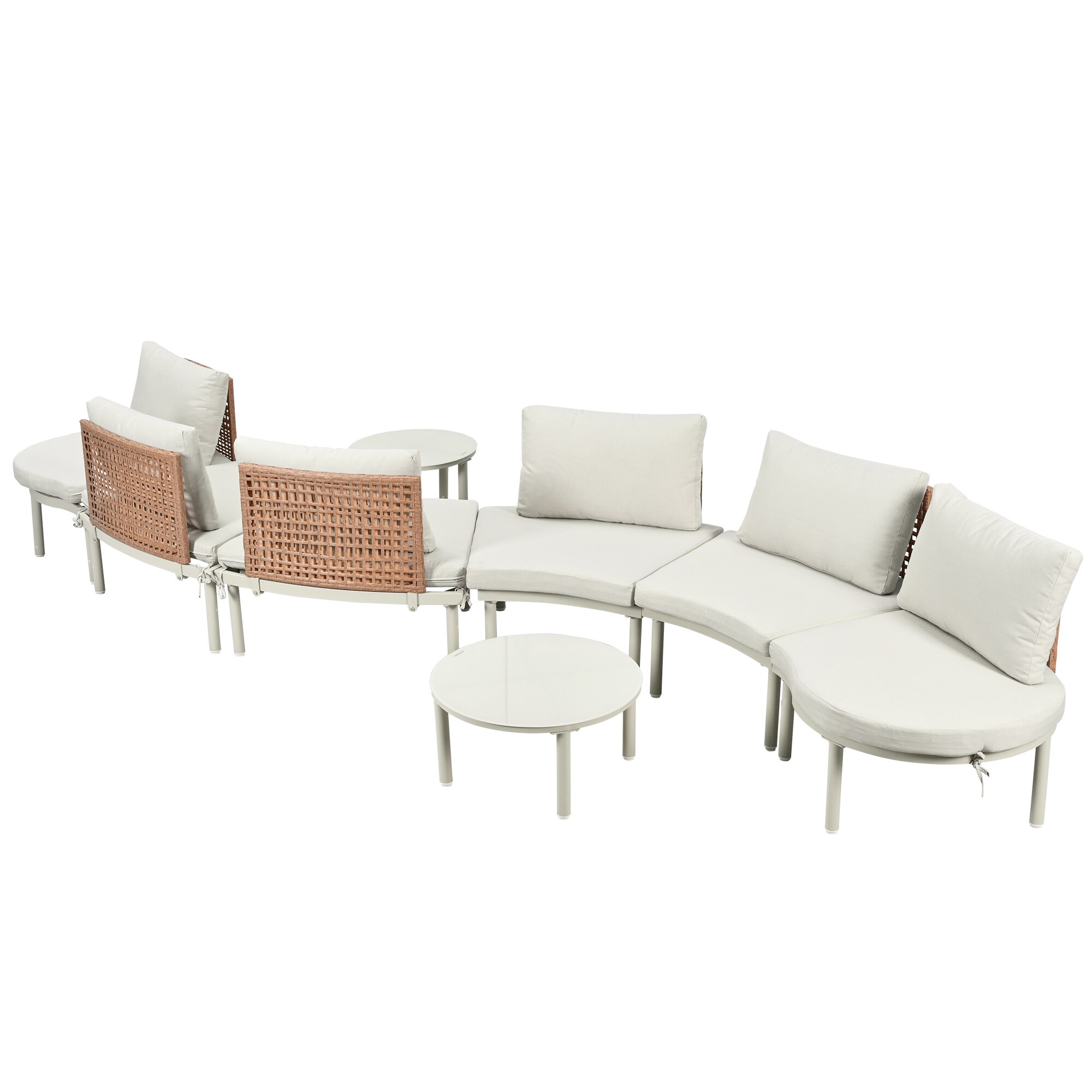 SINOFURN SYA010479BG Patio-Sofas-Daybeds - View #9