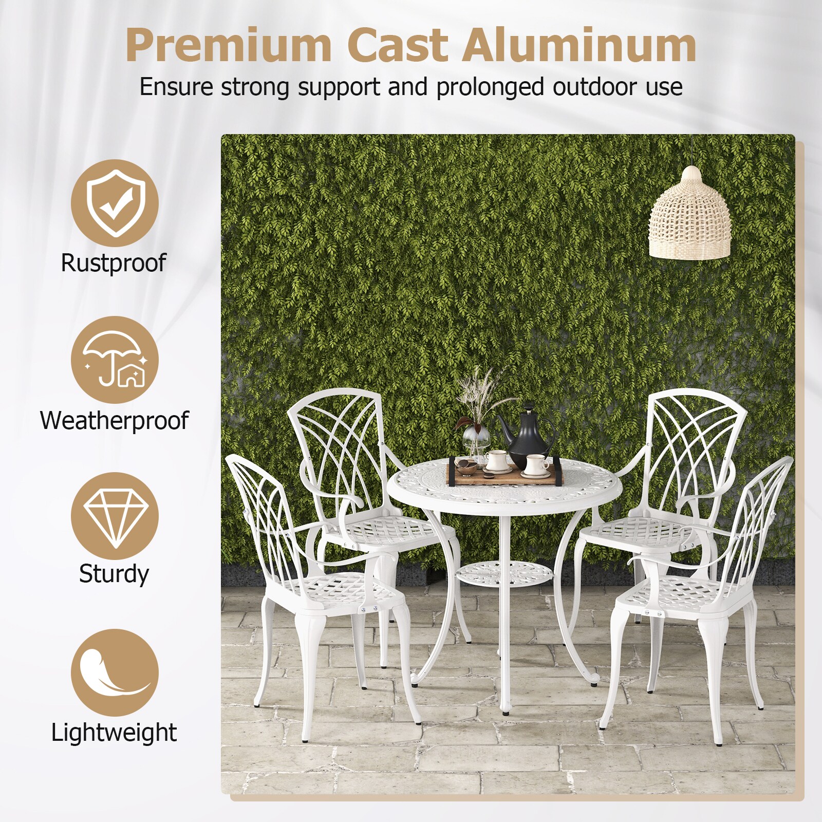 WELLFOR OUZ66226 Patio-Dining-Sets - View #7