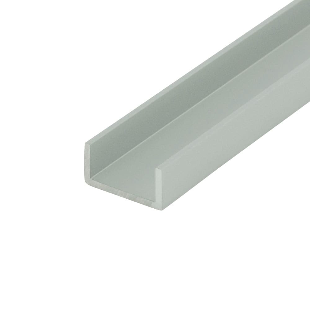 Outwater 3P1.27.00292 Alu347-s Satin Finish 5/8-in Inside Dimension Aluminum U Channel C Channel 72-in Lengths (pack Of 18-Pieces, 108-ft Total)
