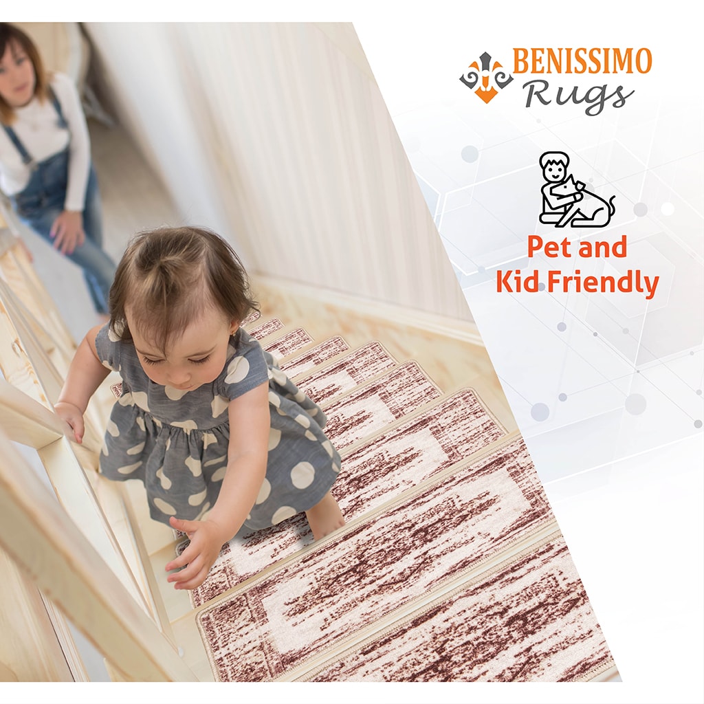 Benissimo WV-STAIRS-MAROON13 rugs - View #5