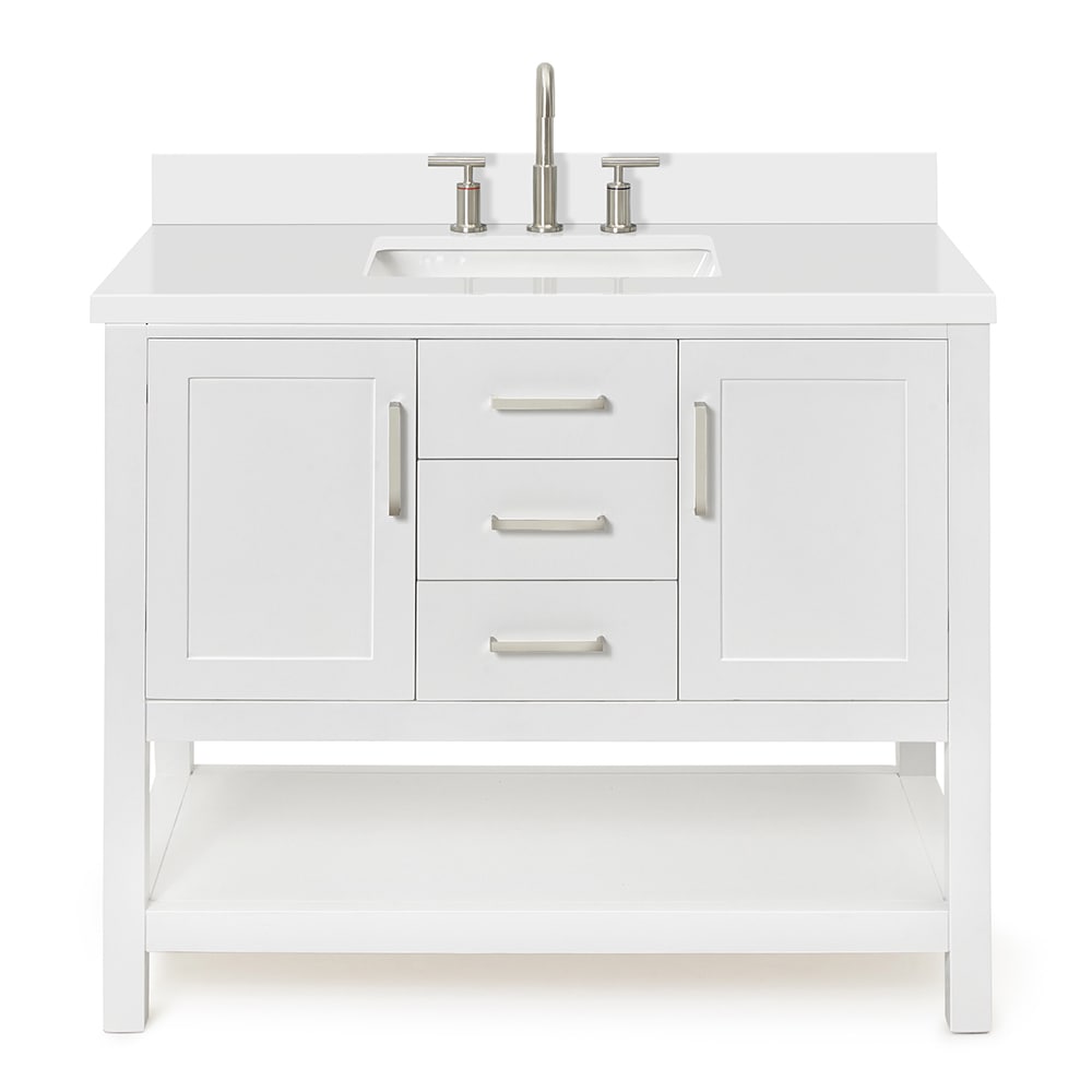ARIEL R043SWQRVOWHT Bath-Vanity-Combo - View #2