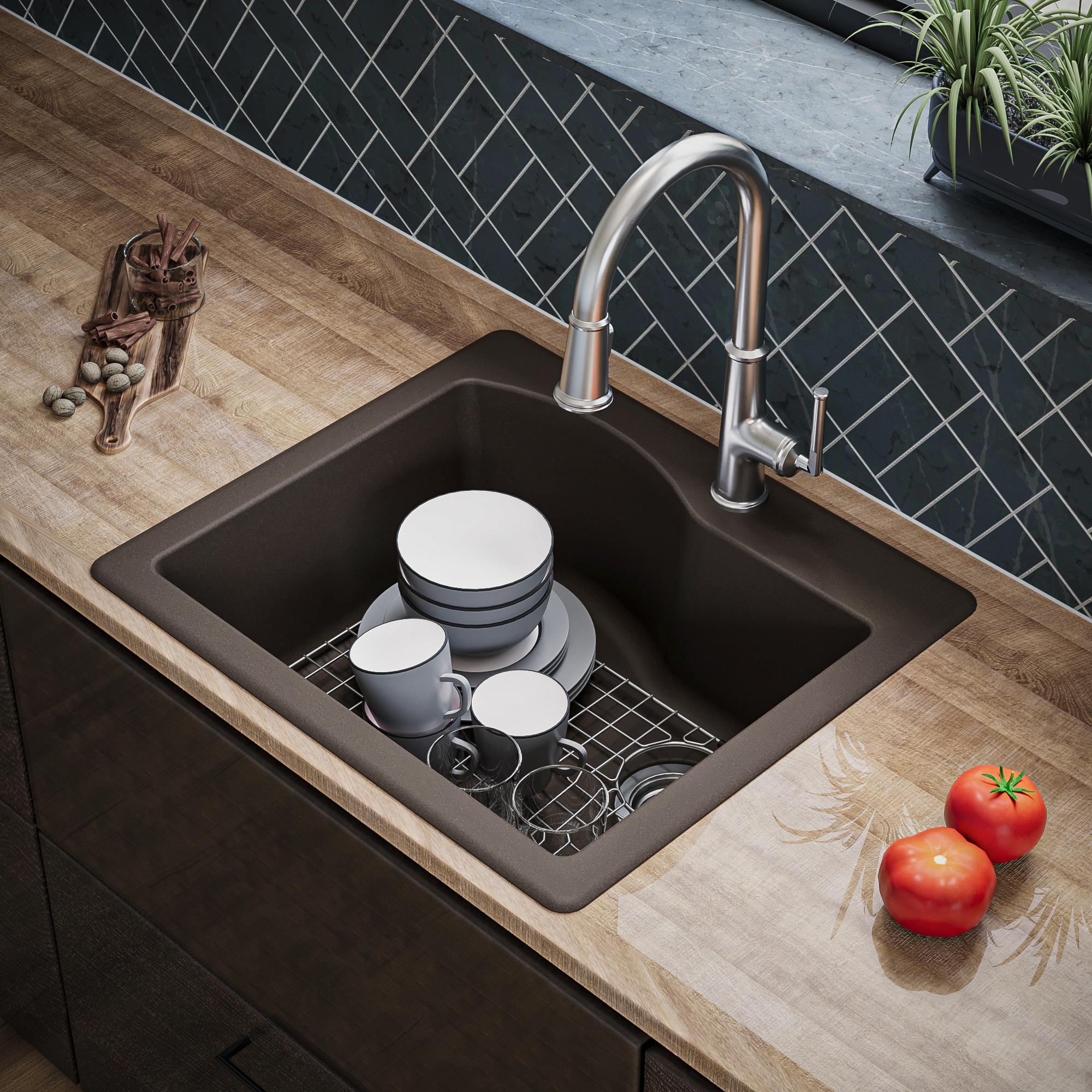 Karran QT-671-BR-PK1 Kitchen-Sinks - View #14