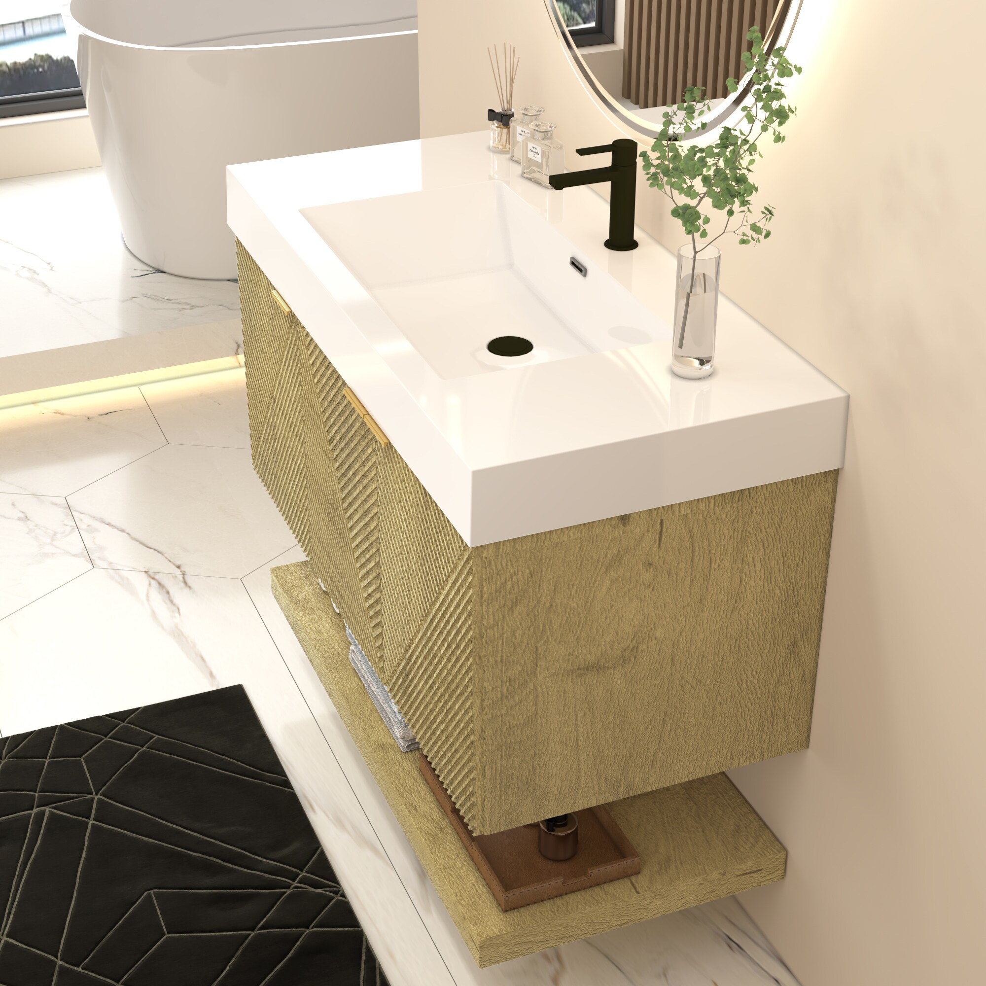 BV Better Vanity MT42L-TG Bath-Vanity-Combo - View #4