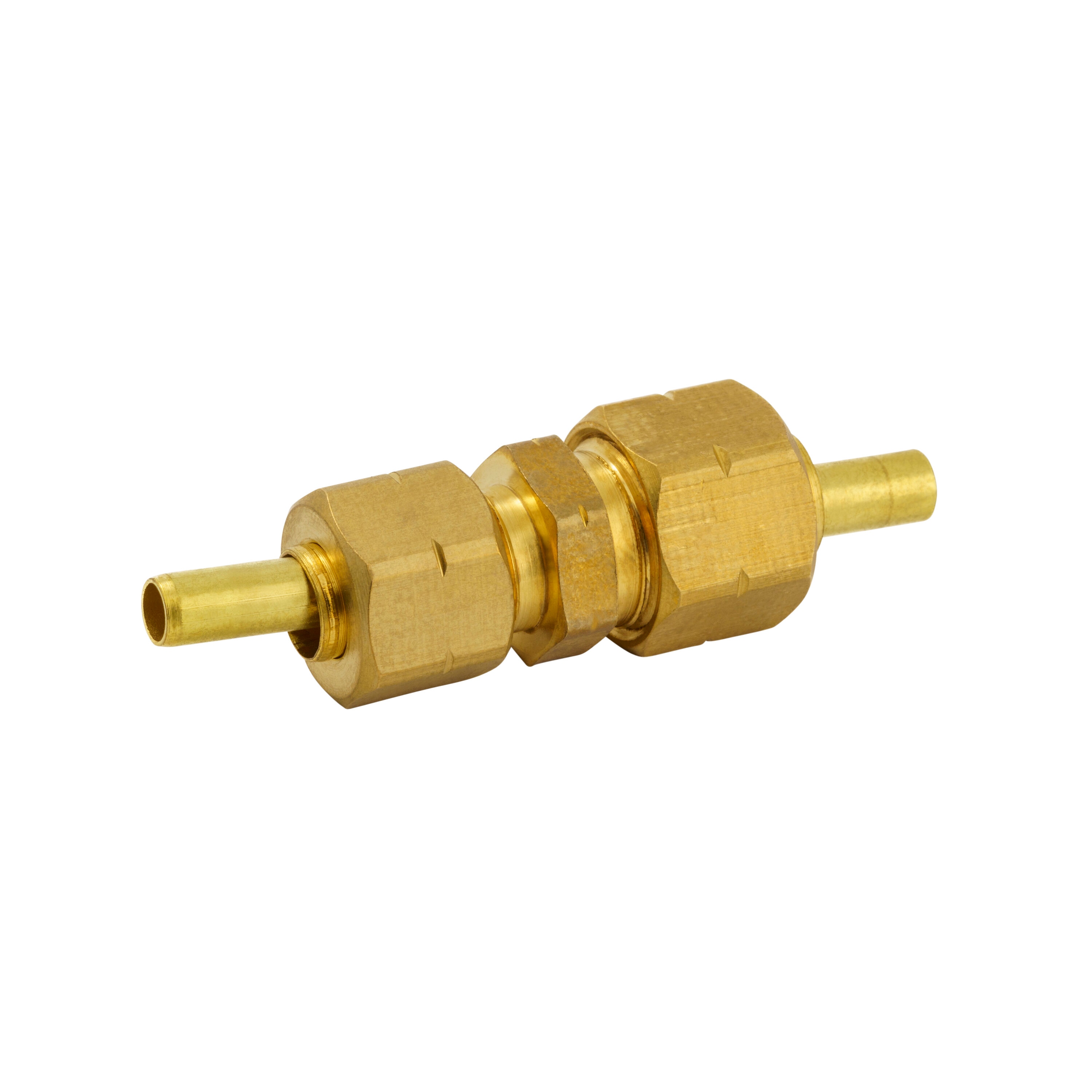 5/16 in. O.D. Brass Compression Coupling Fitting (10-Pack)