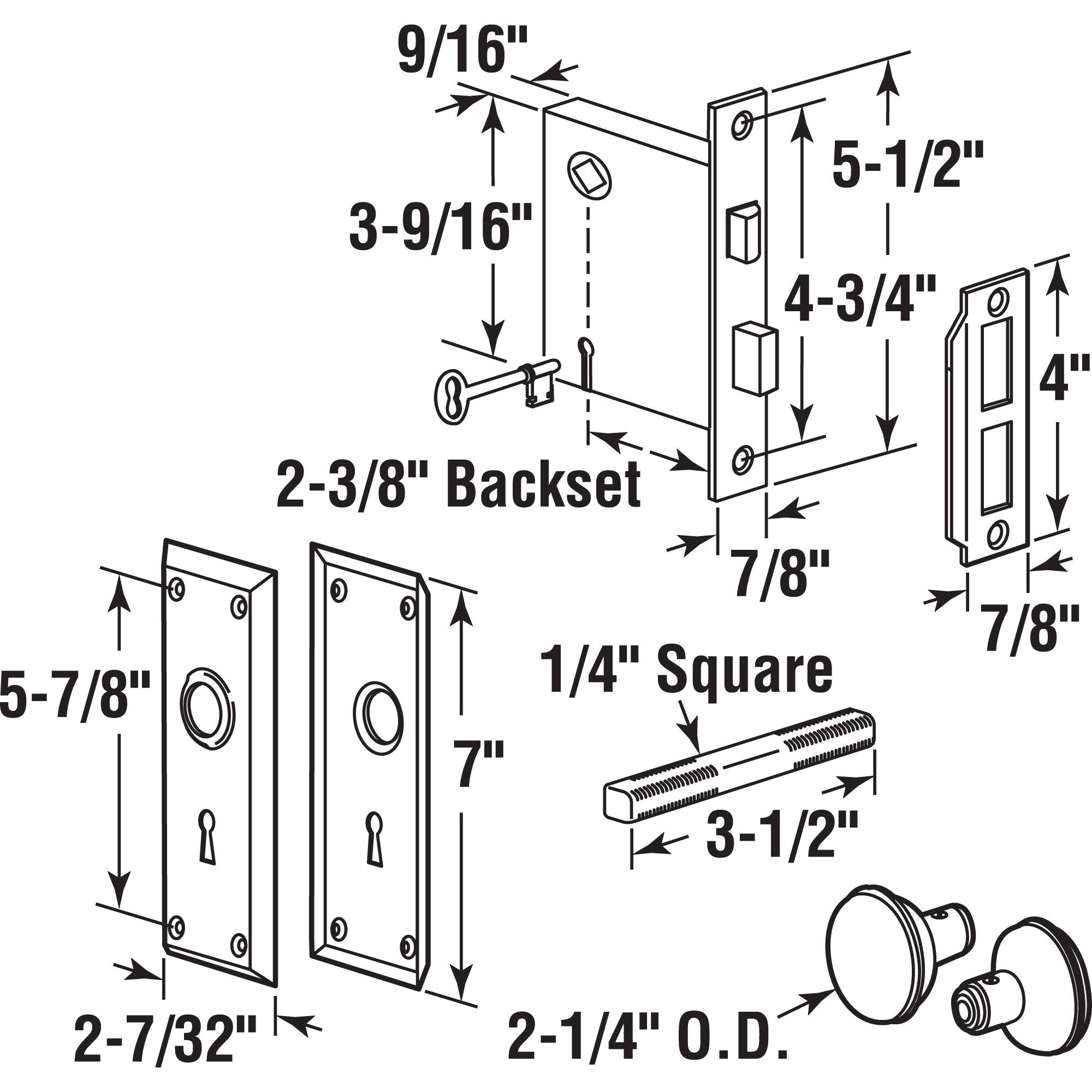 Prime-Line E 28337 Door-Knobs - View #11