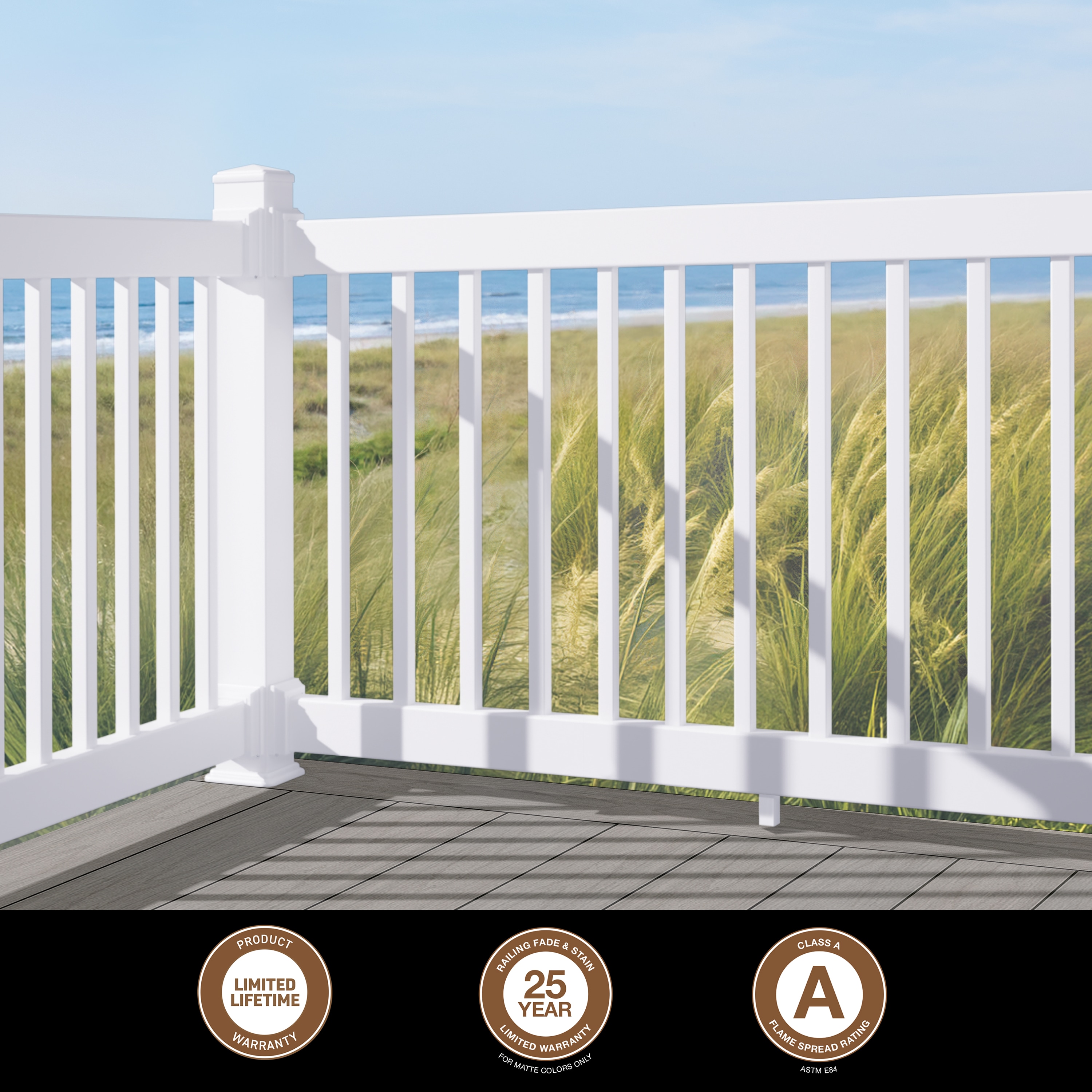 TimberTech TX4X4PCAPMW Deck-Post-Caps - View #3