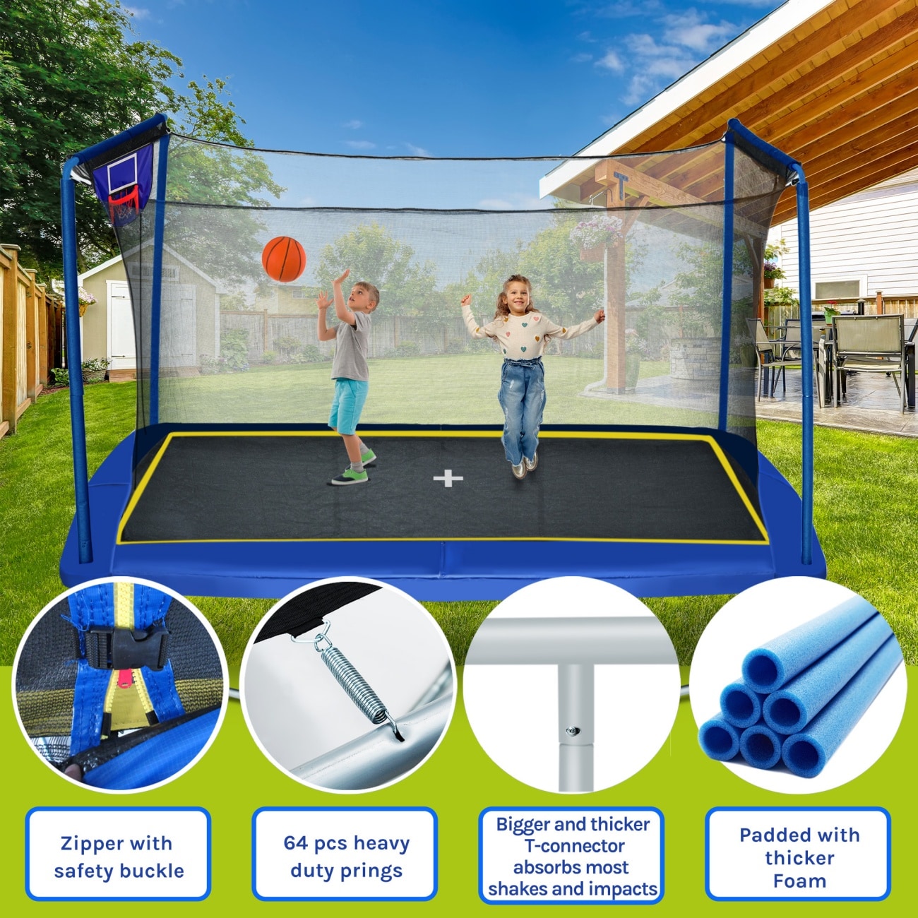 Vkoiyg DJYC-W550S00047 trampolines - View #3