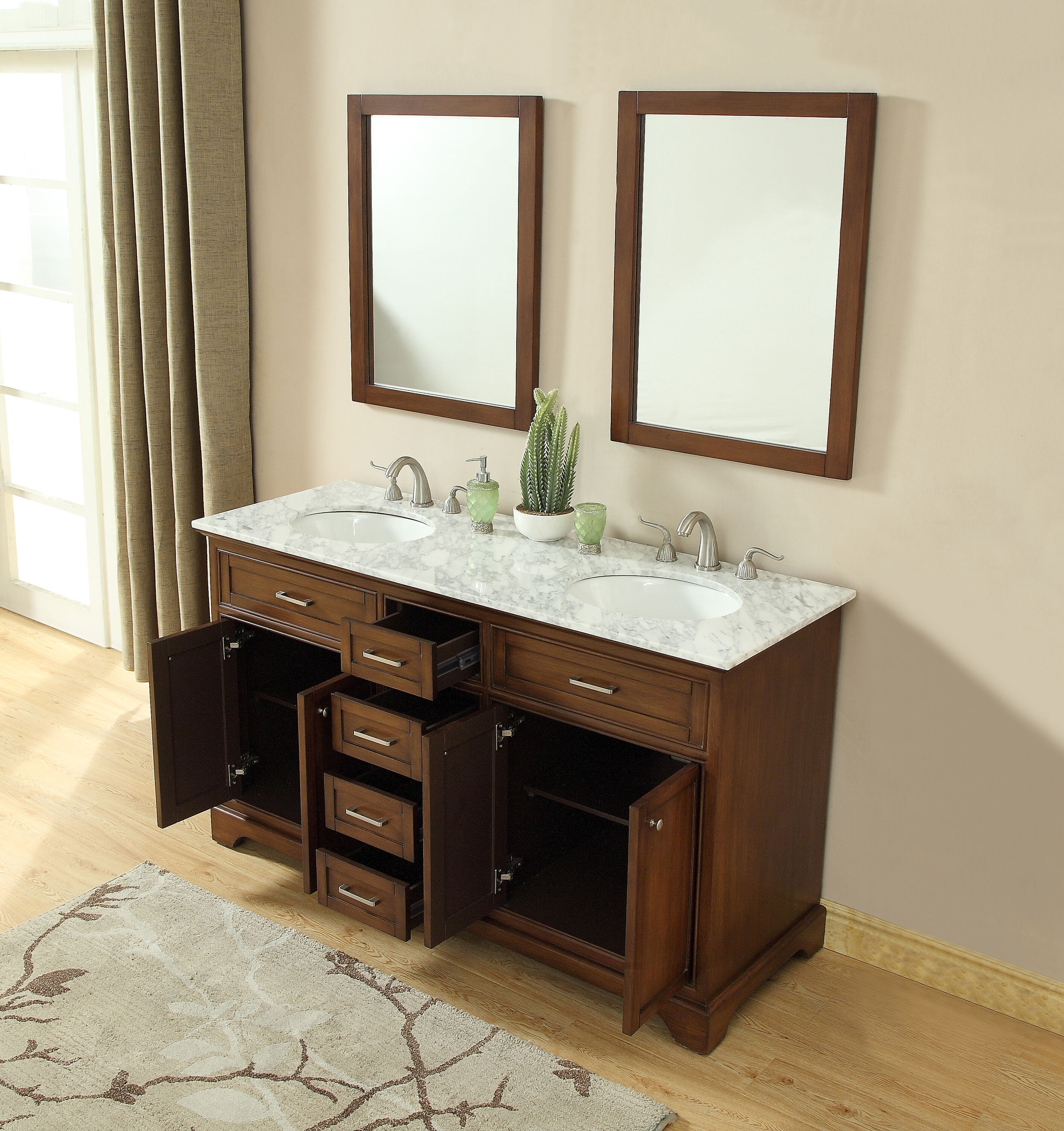 Elegant Decor HF45180DTK Bath-Vanity-Combo - View #3