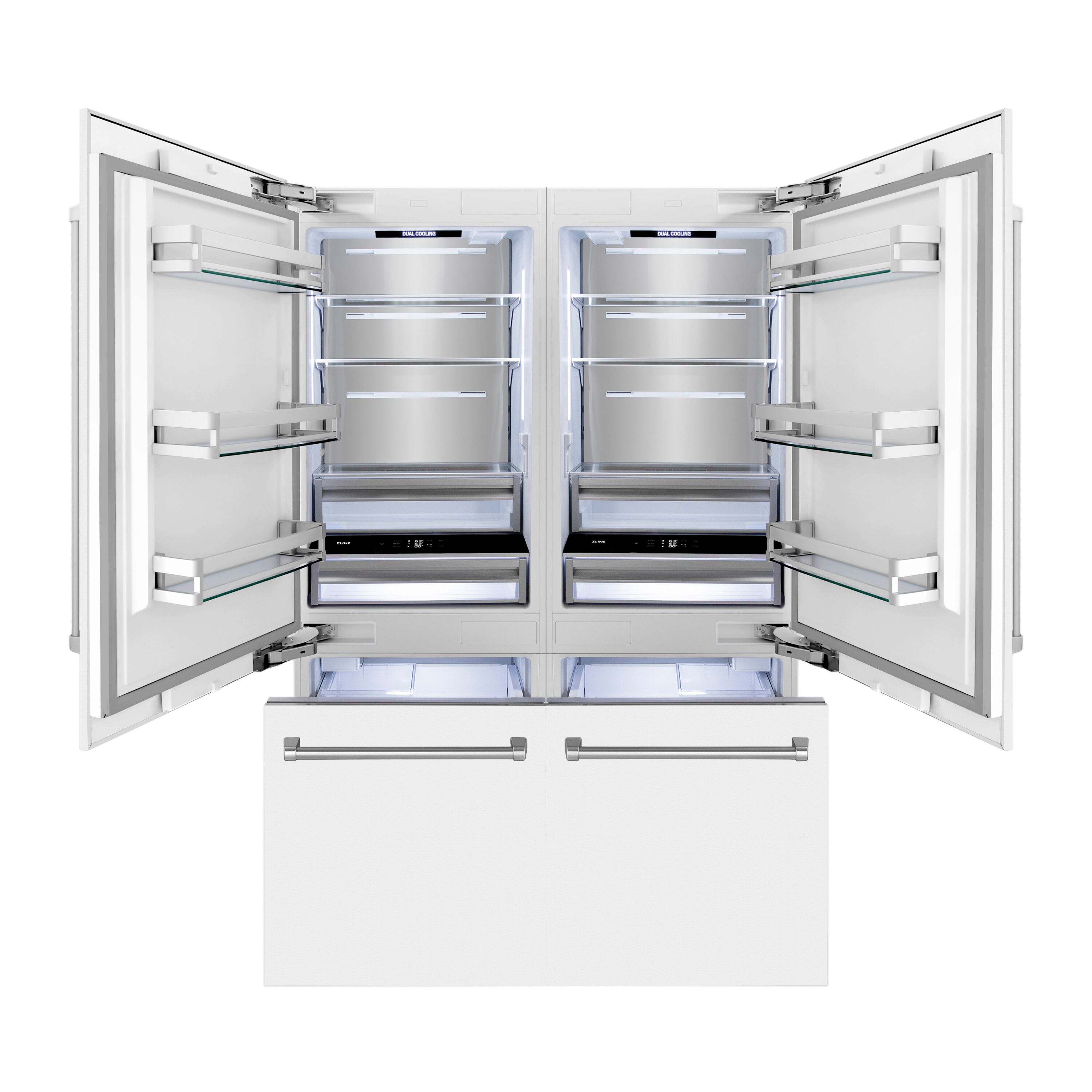 ZLINE KITCHEN & BATH RBIV-WM-60 French-Door-Refrigerators - View #4