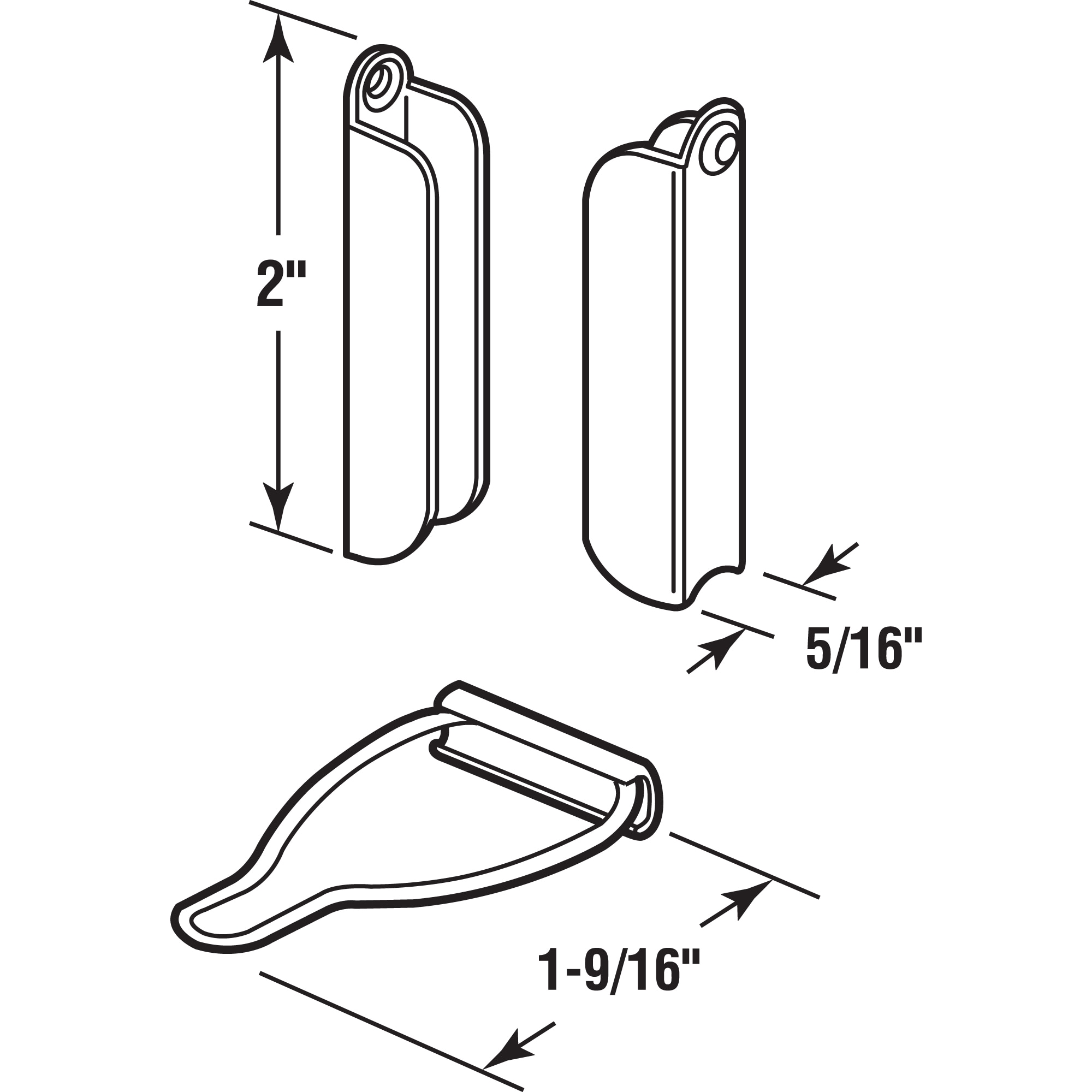Prime-Line PL 8132 Window-Screen-Hangers-Latches - View #2