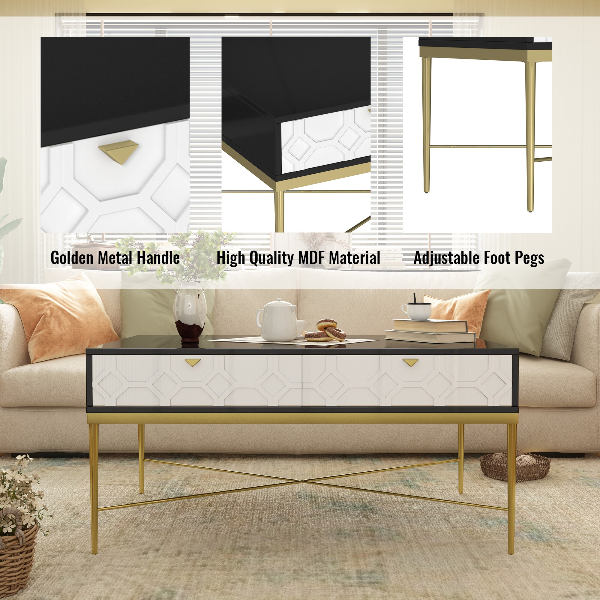 LUXEYARD DS-Y-T3609-P347453 Coffee-Tables - View #2