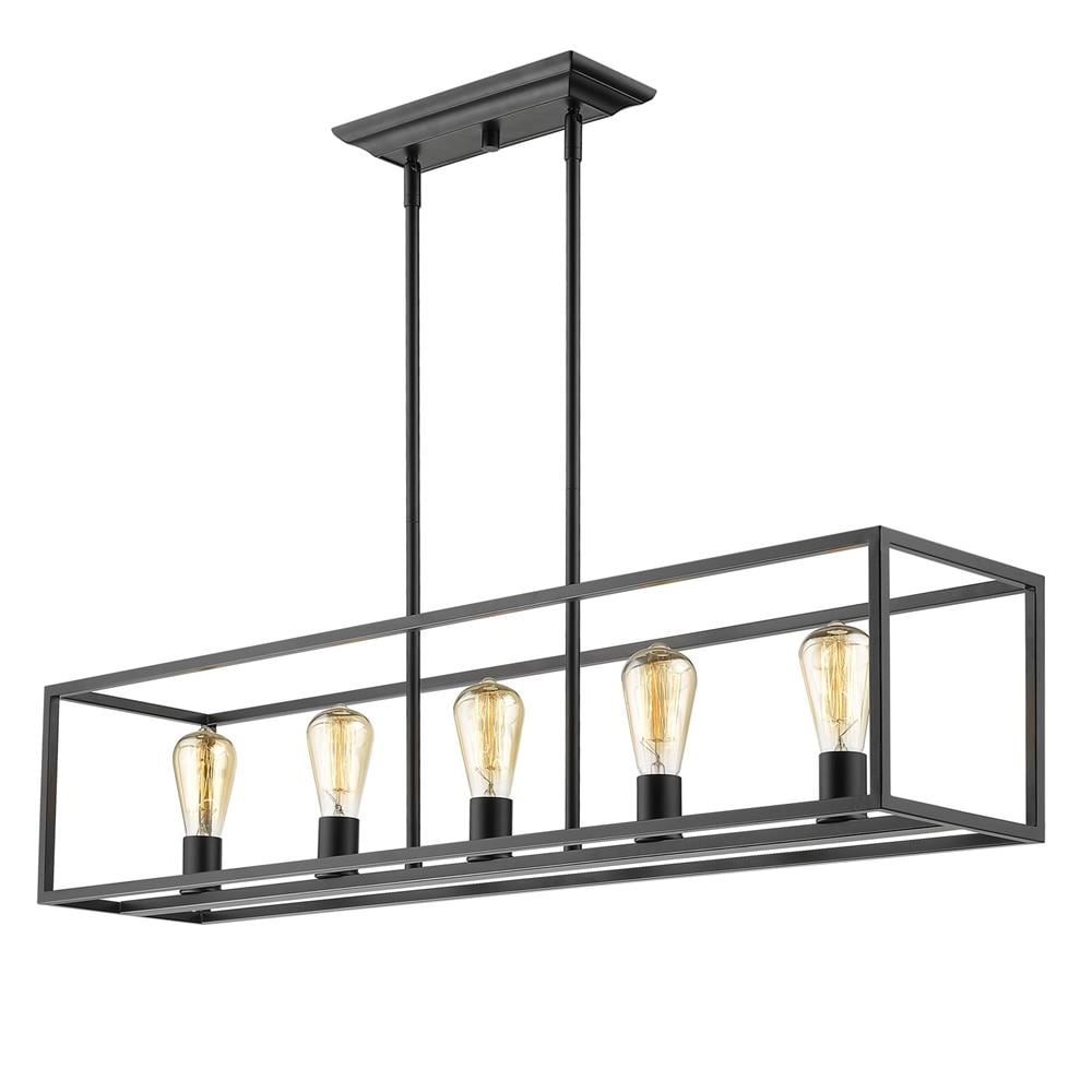 Golden Lighting 2072-LP BLK Pendant-Lights - View #2
