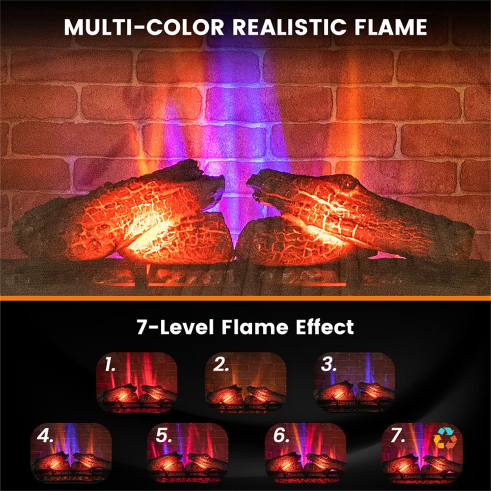 BABOOM BOM-179-WH-CO Electric-Fireplaces - View #5