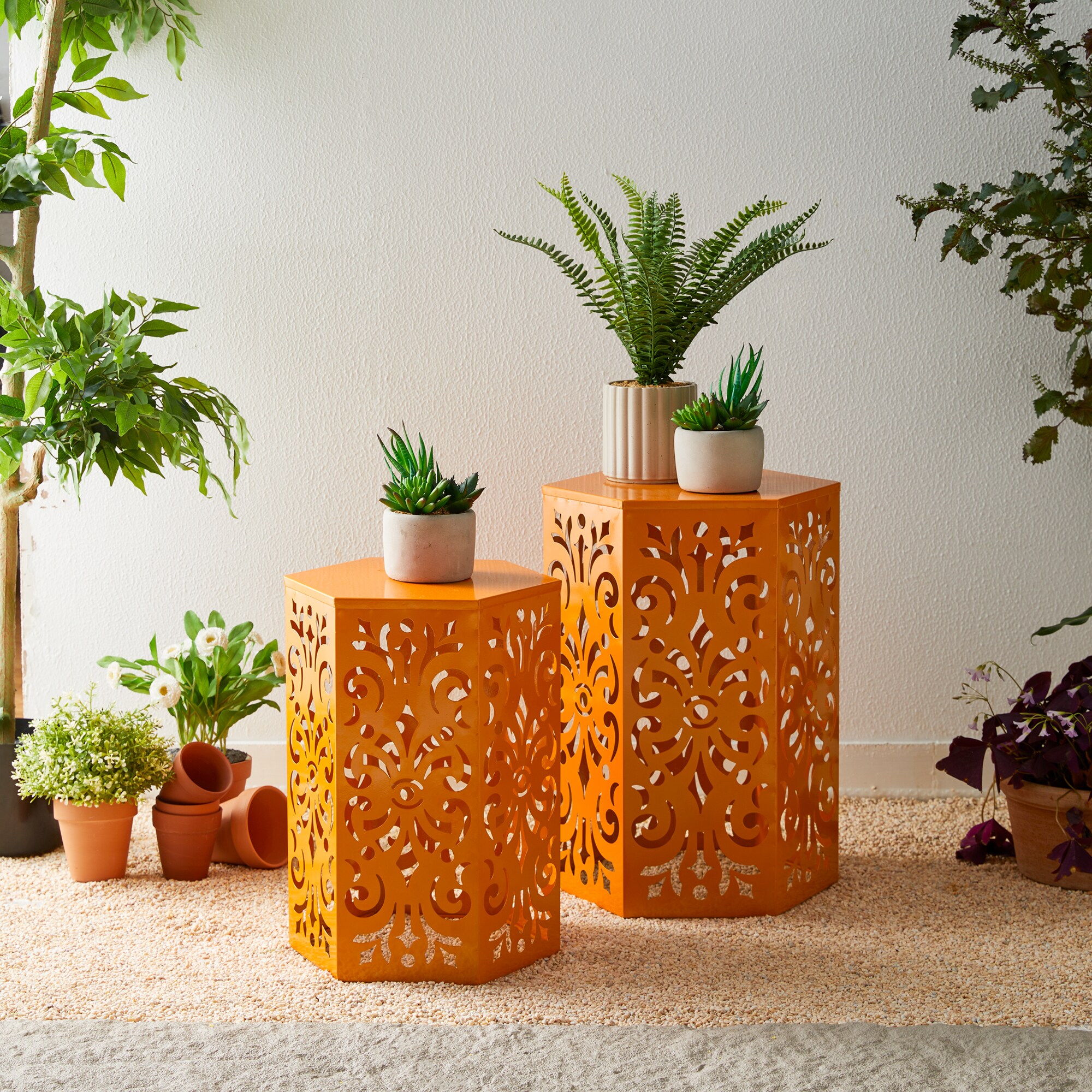 Glitzhome 2029500039 Garden-Stools - View #4
