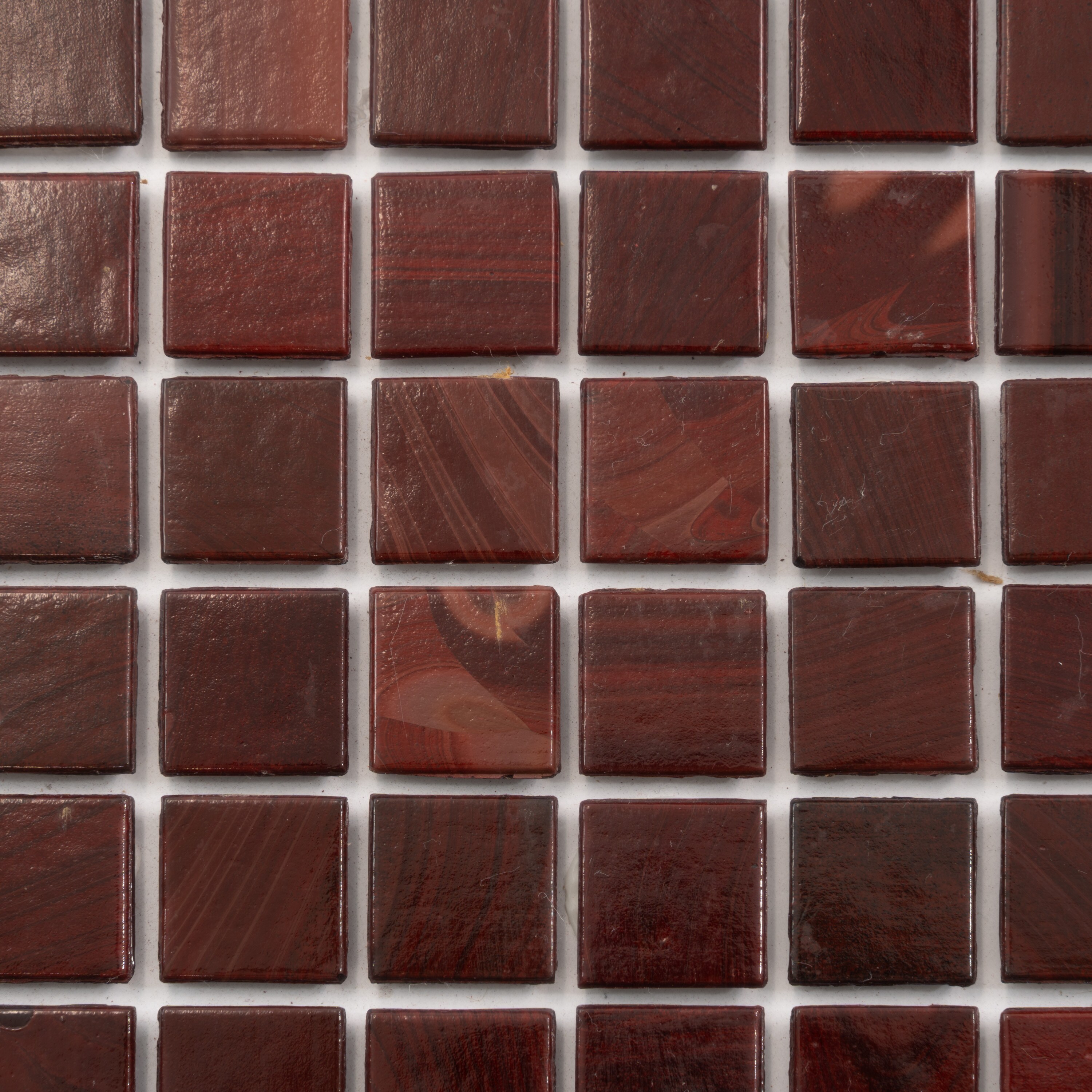 Apollo Tile Dune Ruby Red 12-in x 12-in Glossy Glass Uniform Squares Floor and Wall Tile (20-sq. ft/ Carton)
