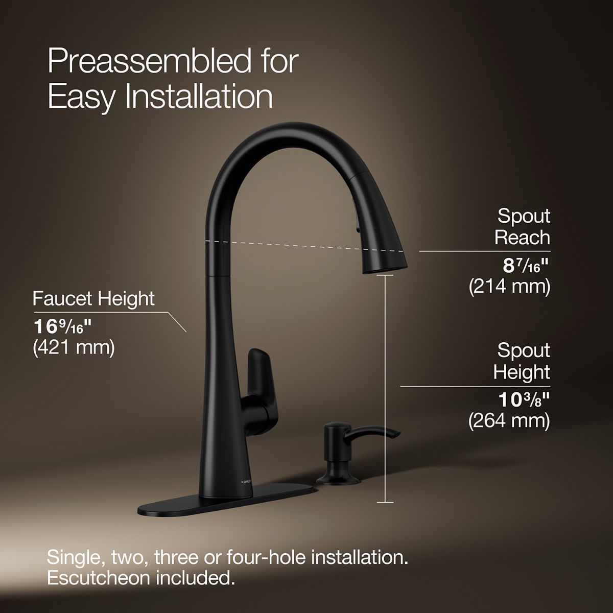 KOHLER R33444-SD-BL Kitchen-Faucets - View #3