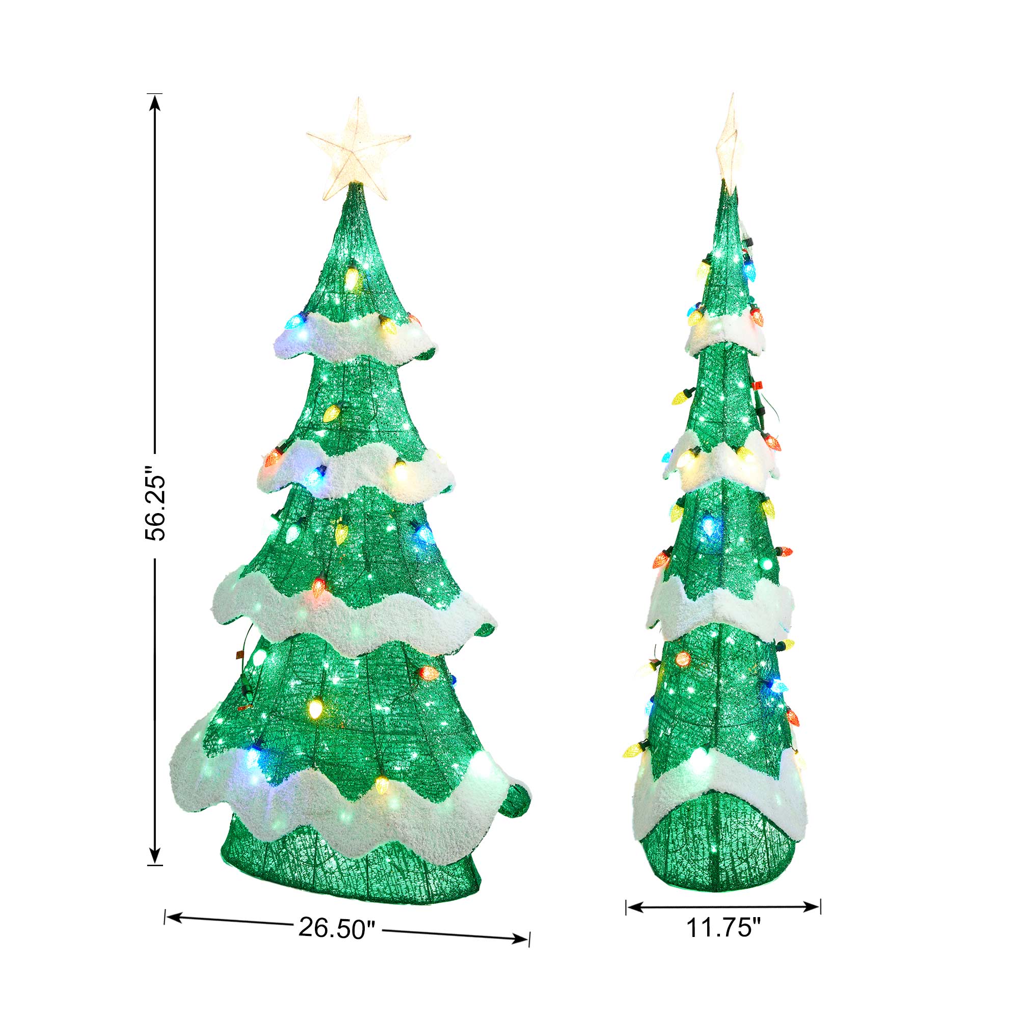 Glitzhome 2039800003 Outdoor-Christmas-Decor - View #5
