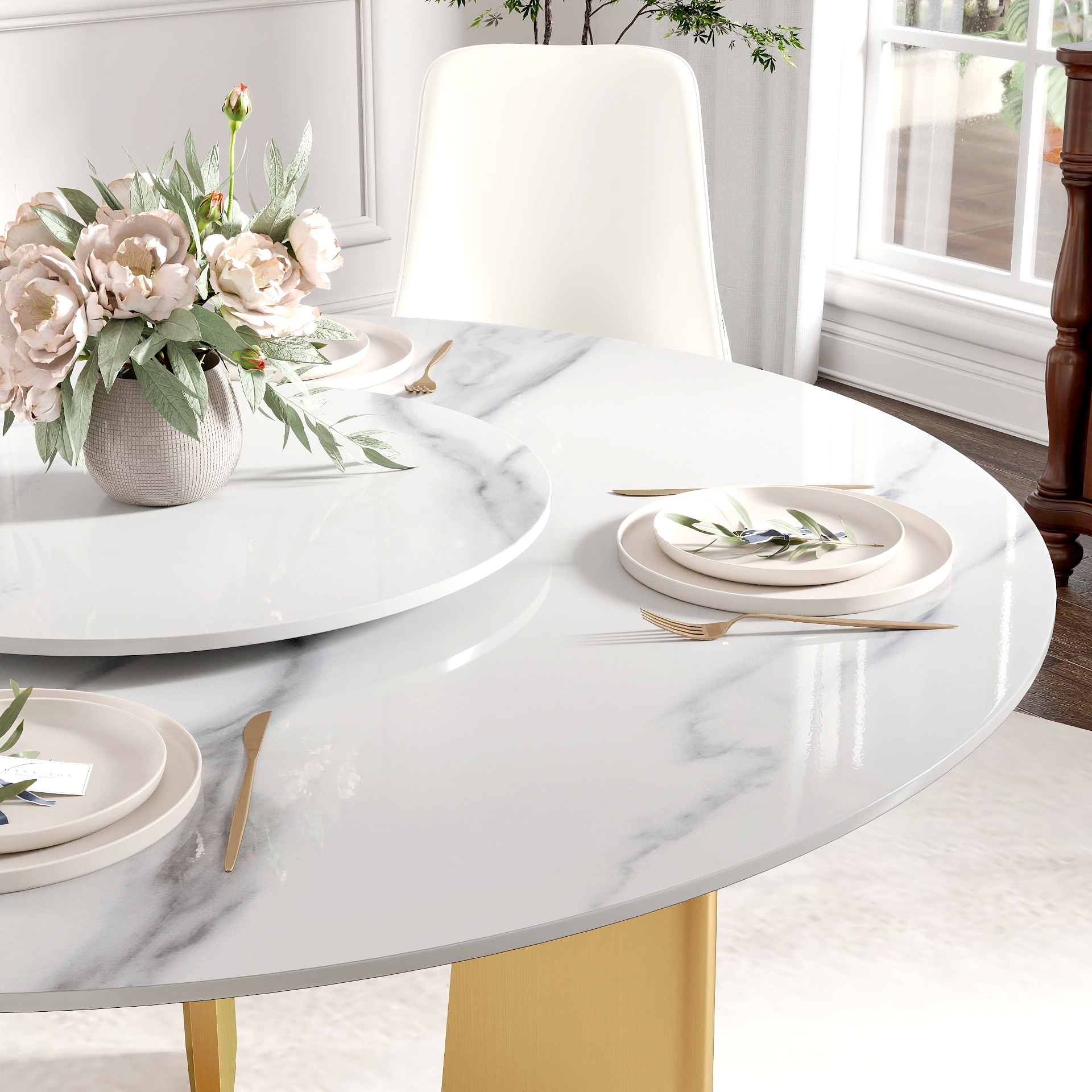 BuotiqHom DH-B-135W60-3G Dining-Tables - View #3