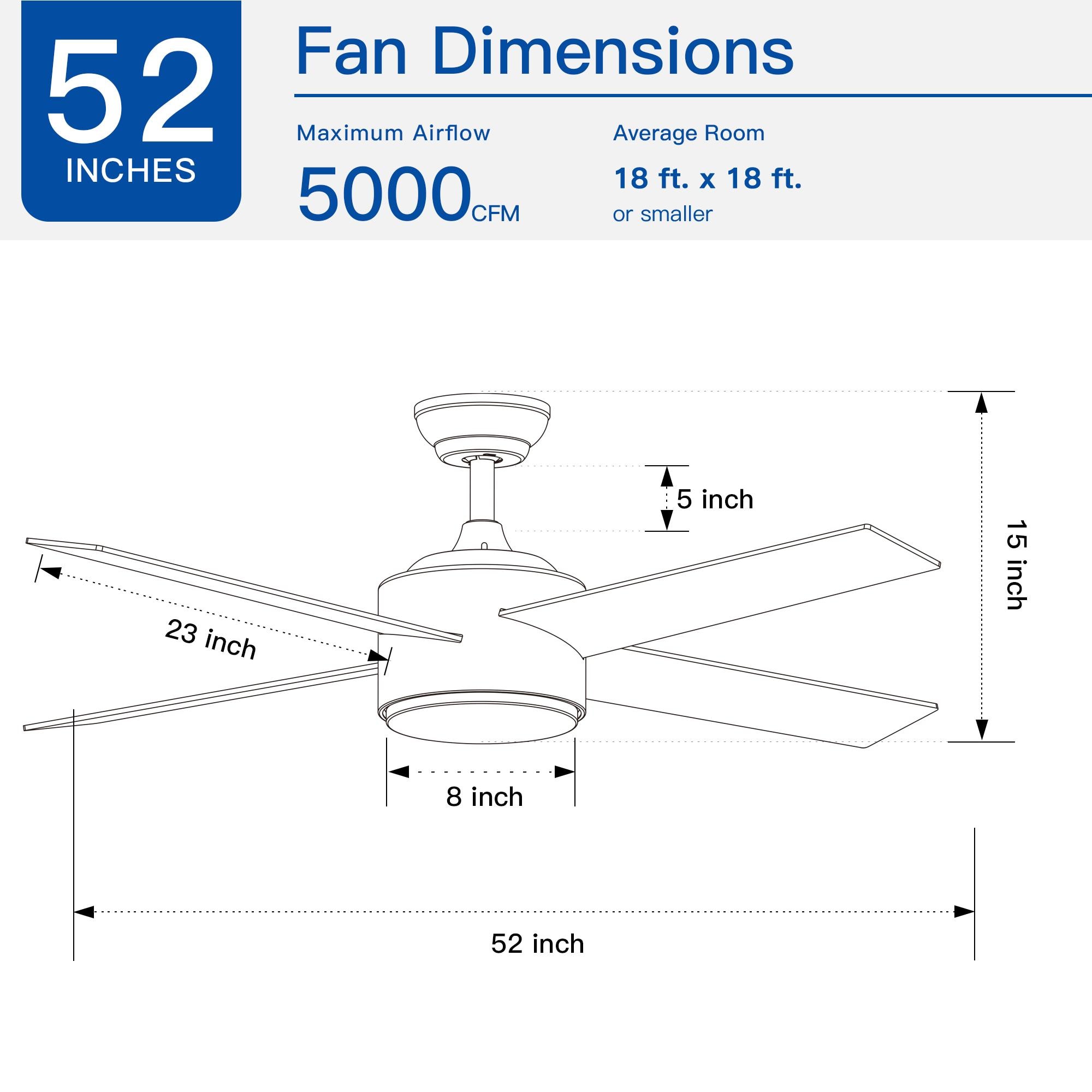 Bayfeve BF-525YH Ceiling-Fans - View #4