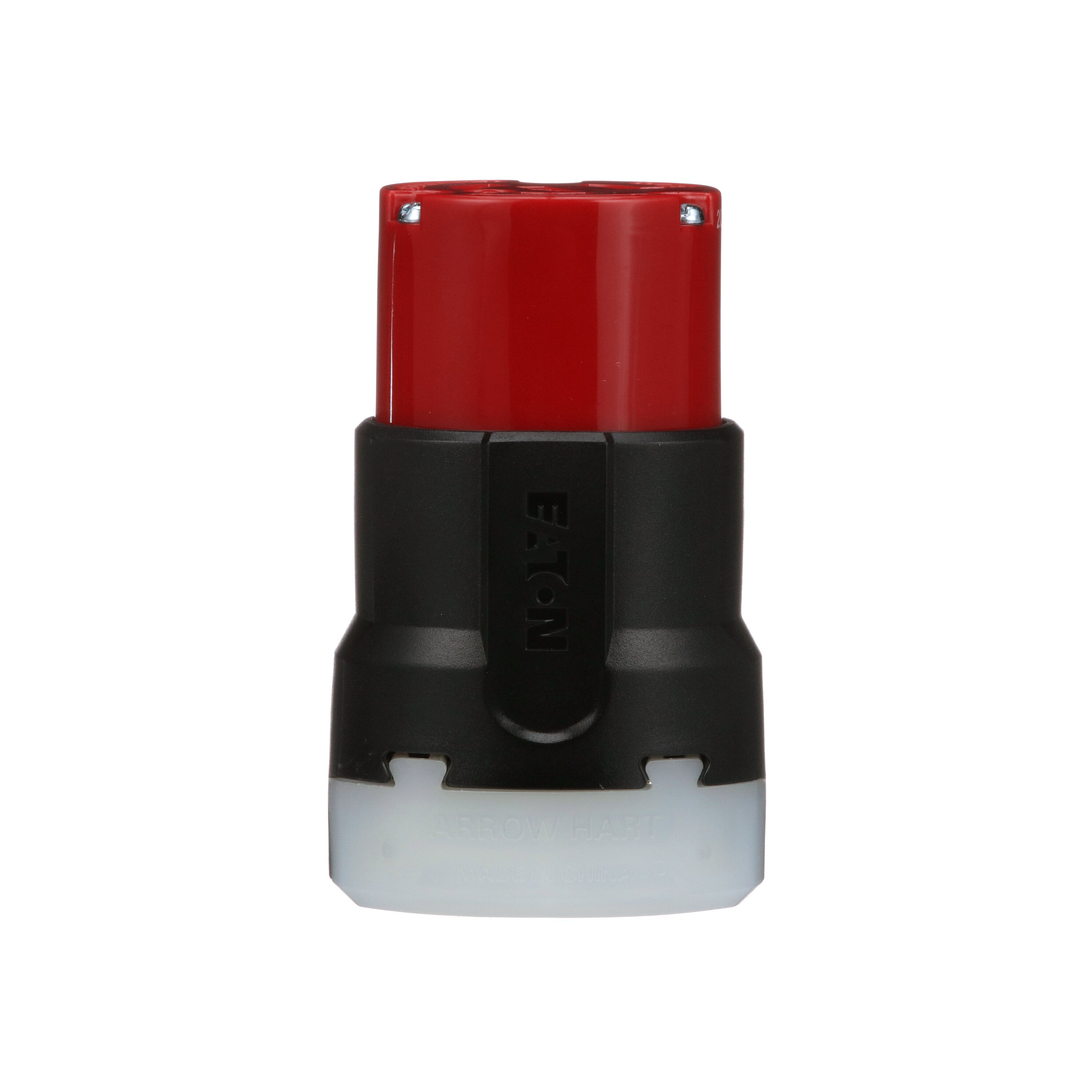 Eaton AHCL820C Arrow Hart 20-Amp 480-Volt NEMA L8-20r 3-wire Grounding Industrial Locking Connector, Red