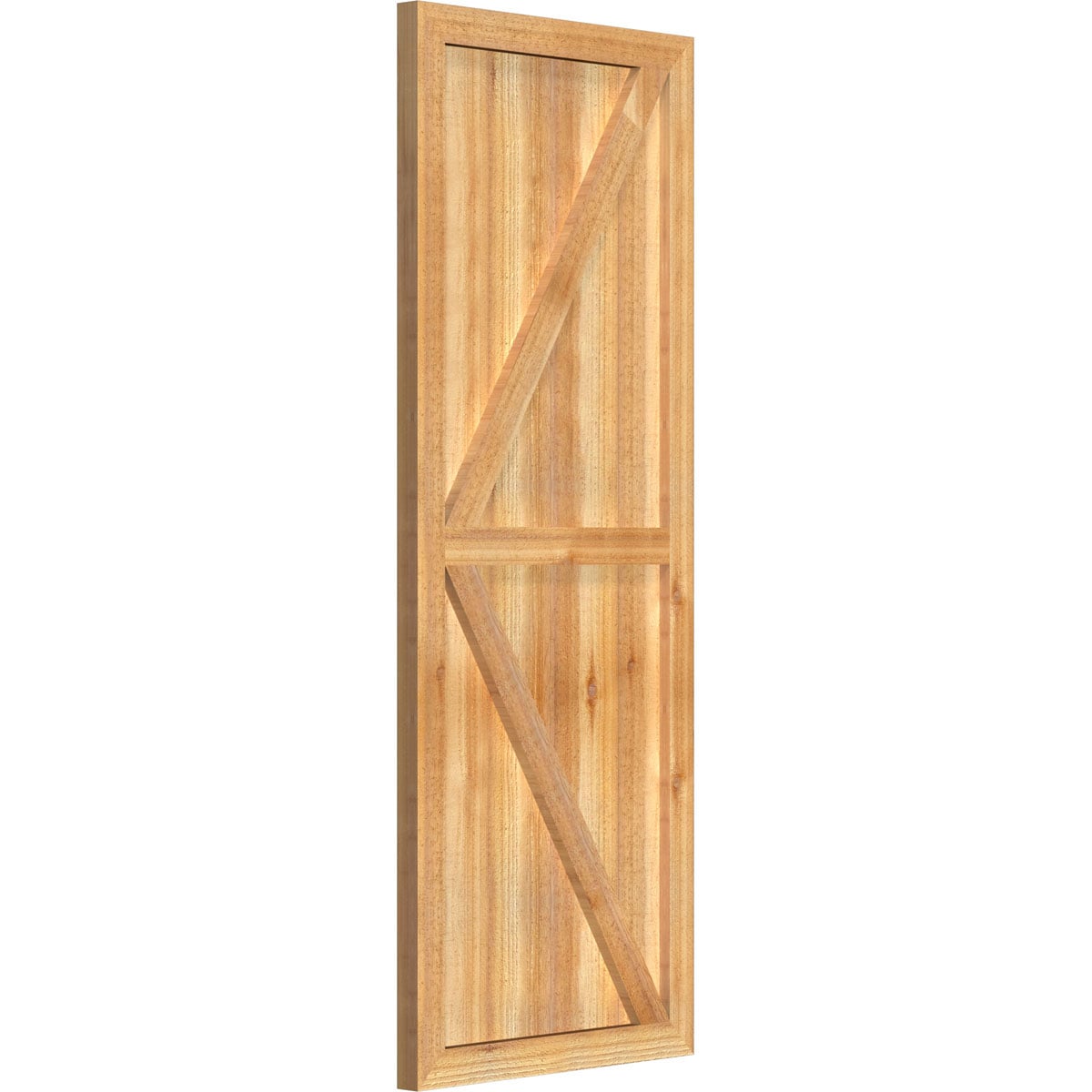 Ekena Millwork RBF06Z21X056RWR Exterior-Shutters - View #2
