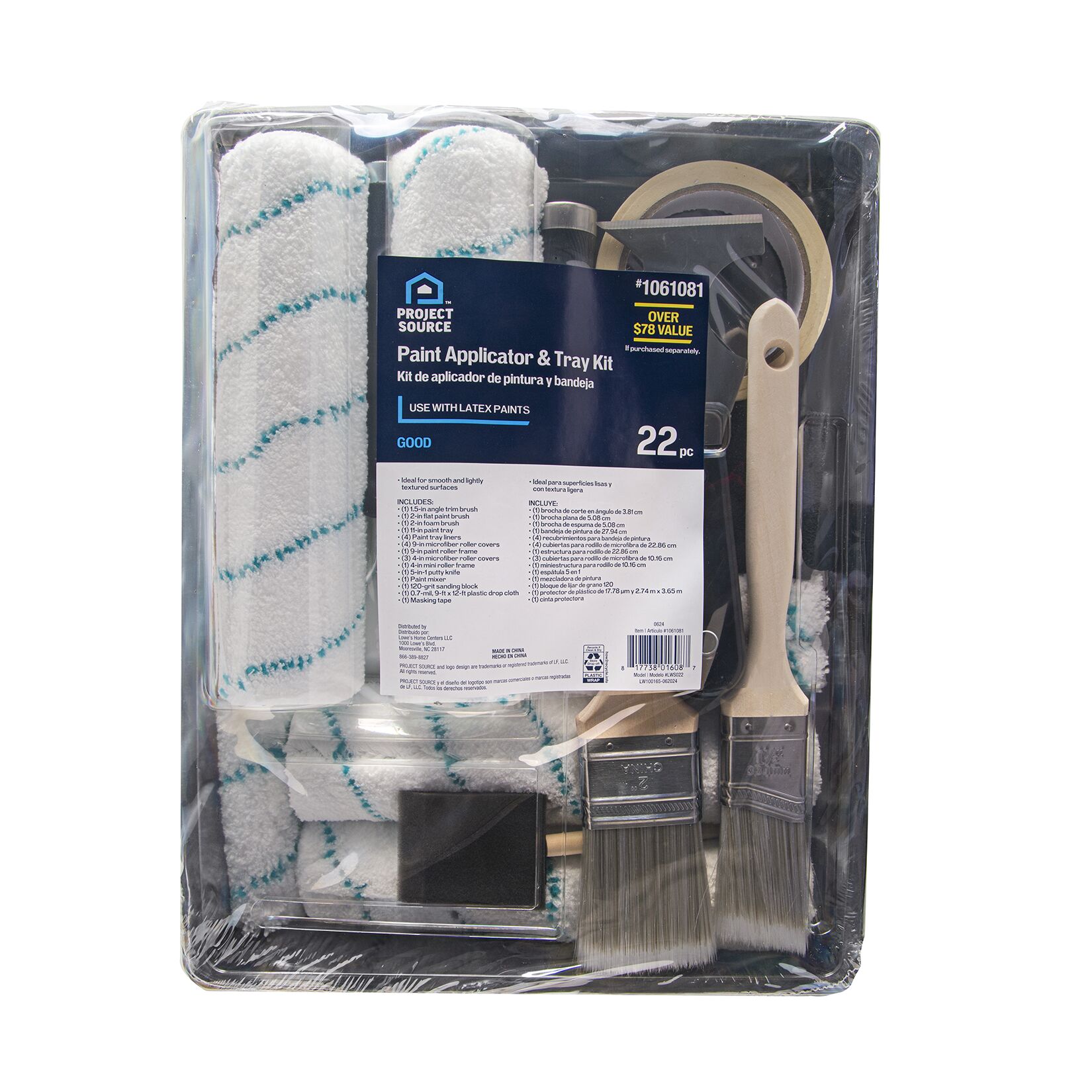 Paint Applicator Kits Roller Material Microfiber