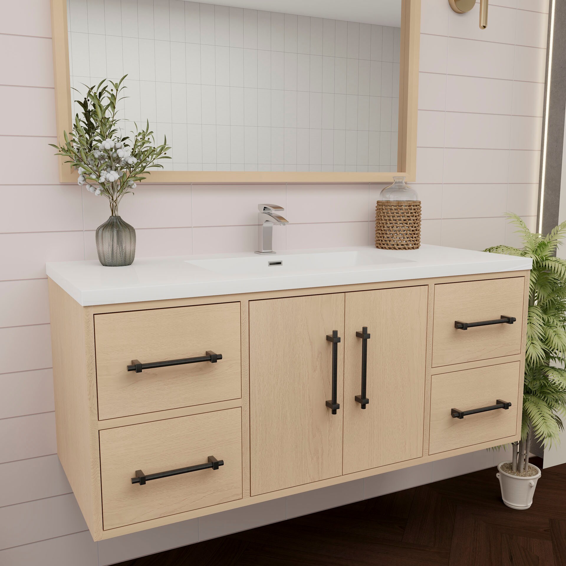 BV Better Vanity VICTORIA48WH-YO Bath-Vanity-Combo - View #4
