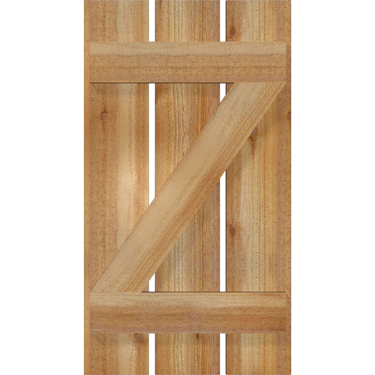 Ekena Millwork RBS06Z17X031RWR Exterior-Shutters - View #5